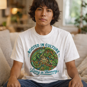 Rooted in Culture Living in Harmony T Shirt