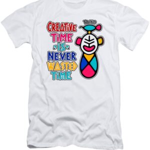 Creative Time Never Wasted Time TAINO T-Shirt | Colorful Abstract Art Tee