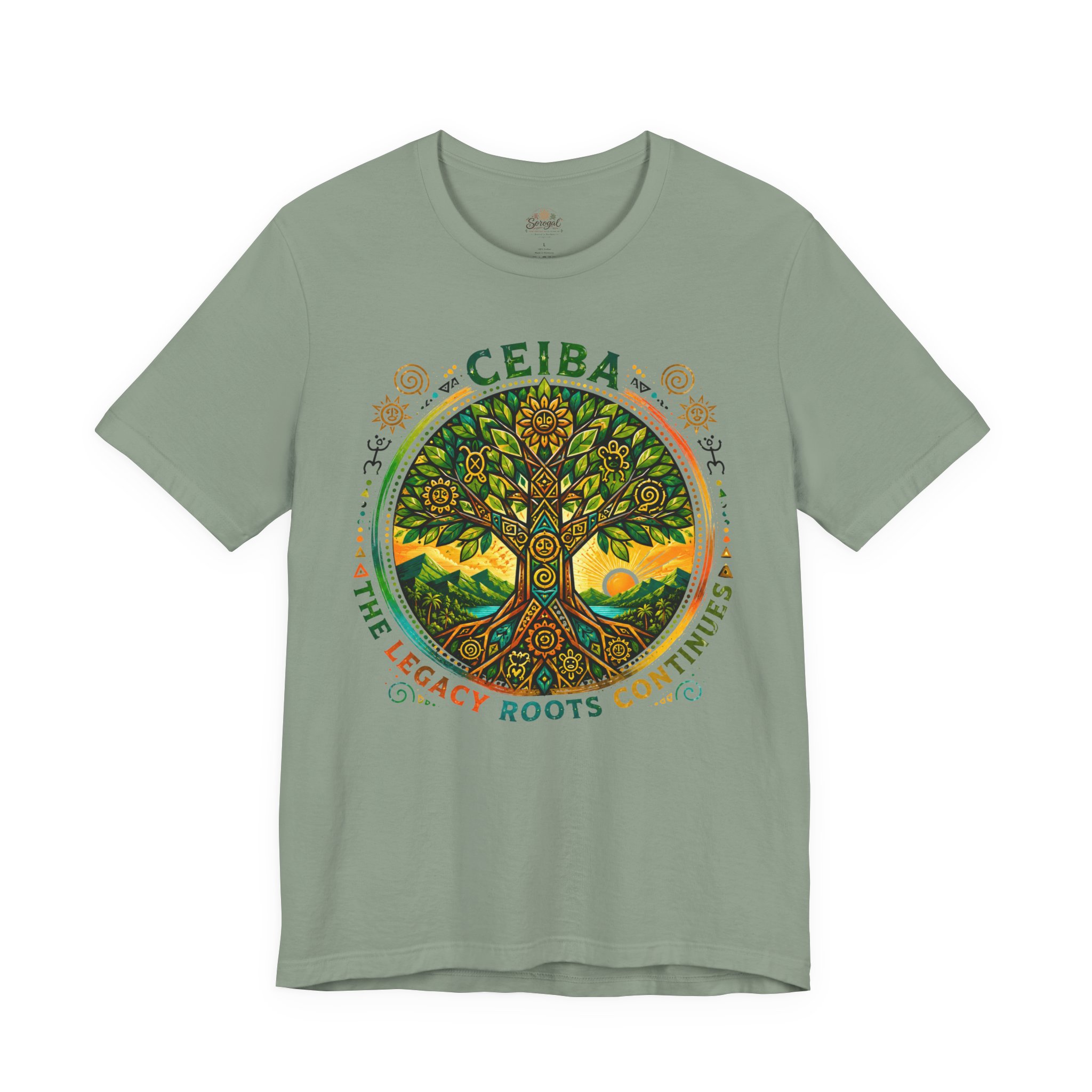 Ceiba Tree T-Shirt — The Legacy Roots Continue Botanical Graphic Tee - Image 6