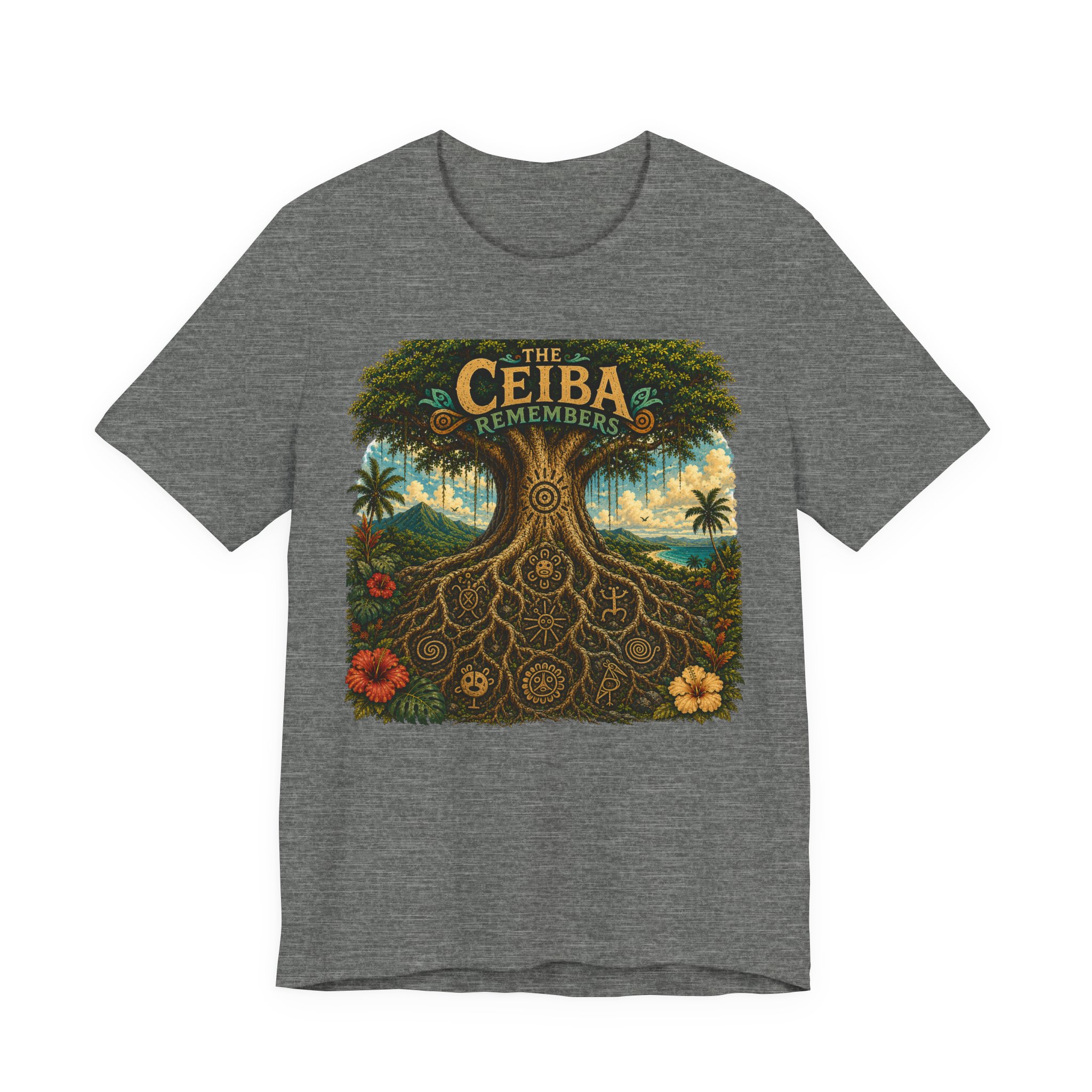 Ceiba Tree Nature Graphic Tee – The Ceiba Remembers - Image 4