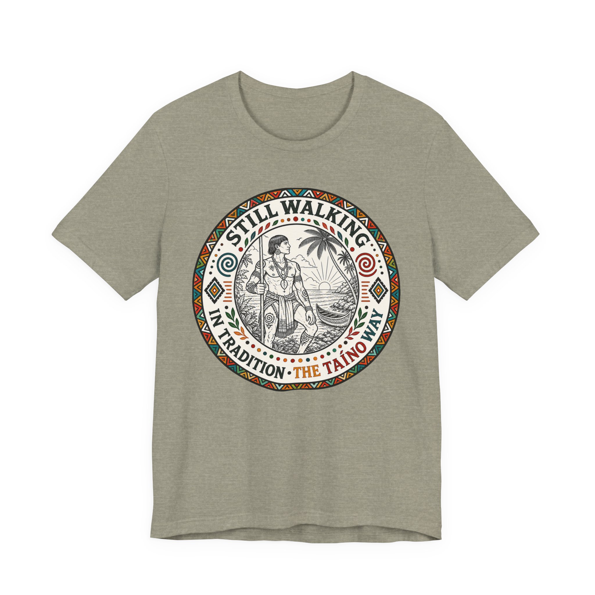 Taino Heritage T Shirt – Still Walking in Tradition - Image 3