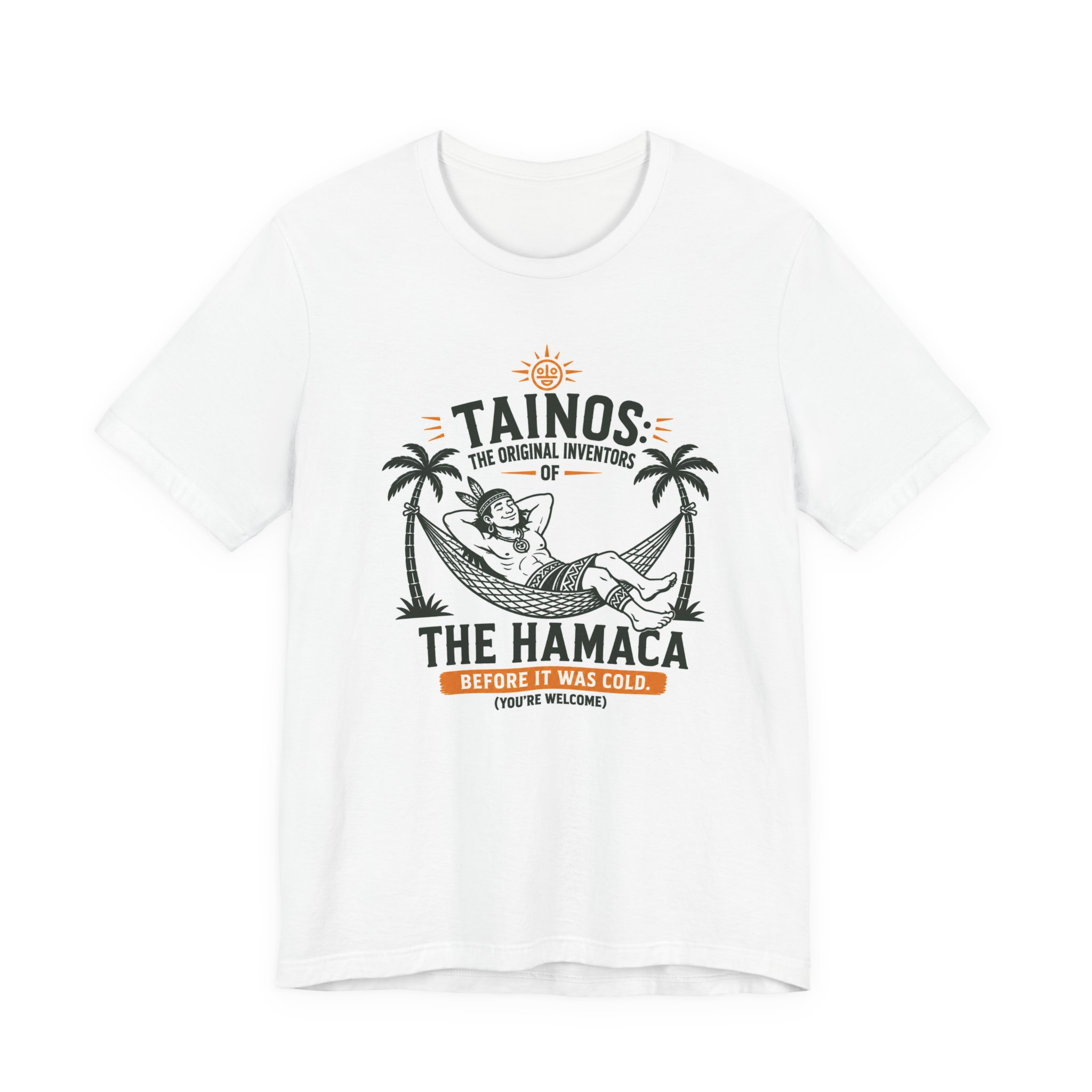 Taíno Hamaca T-Shirt — Original Inventors of the Hammock Tee - Image 2