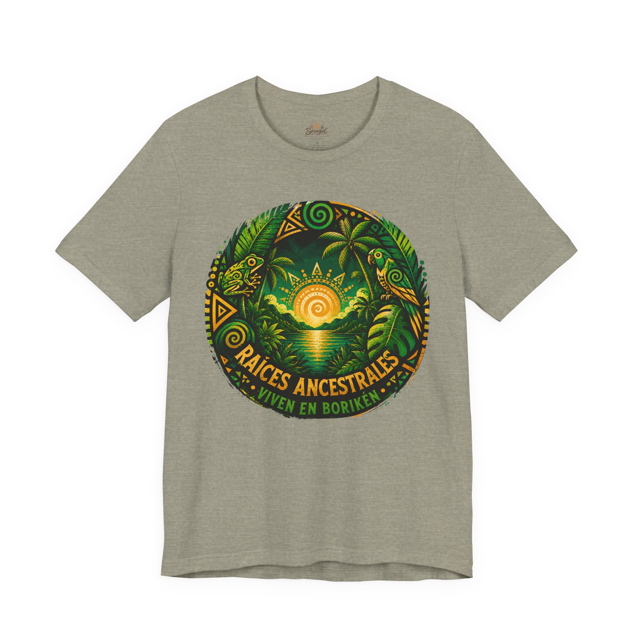 Raíces Ancestrales Tee — Viven en Borikén T-Shirt - Image 5