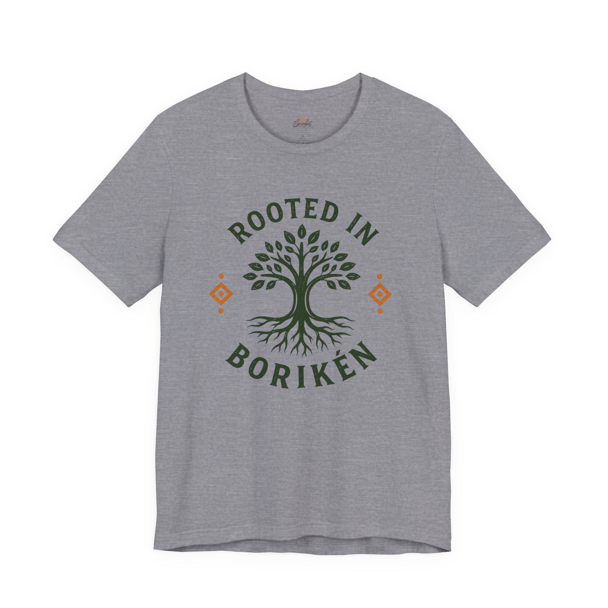 Rooted in Borikén T-Shirt | Puerto Rican Heritage Tee - Image 7