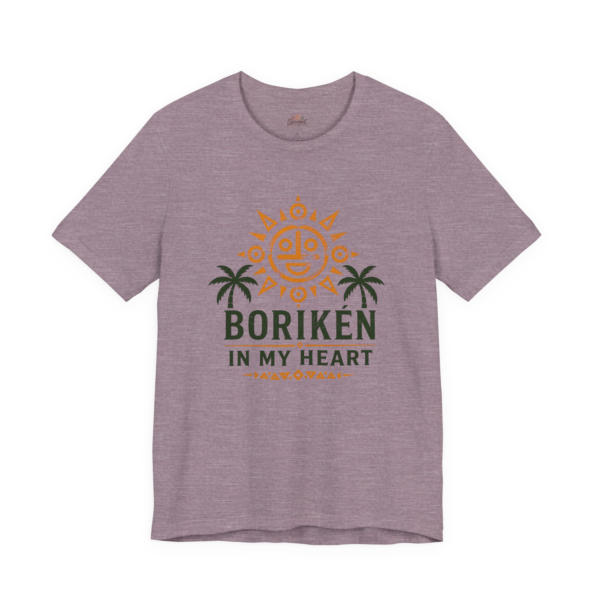 Borikén In My Heart T-Shirt | Puerto Rico Pride Tee - Image 9