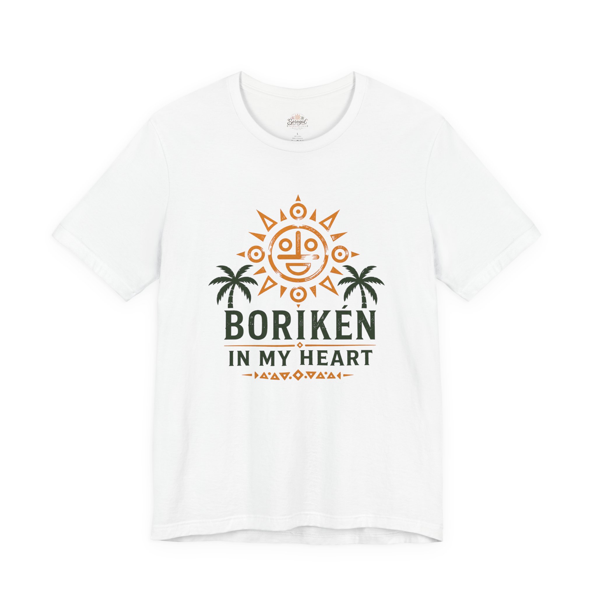 Borikén In My Heart T-Shirt | Puerto Rico Pride Tee - Image 2