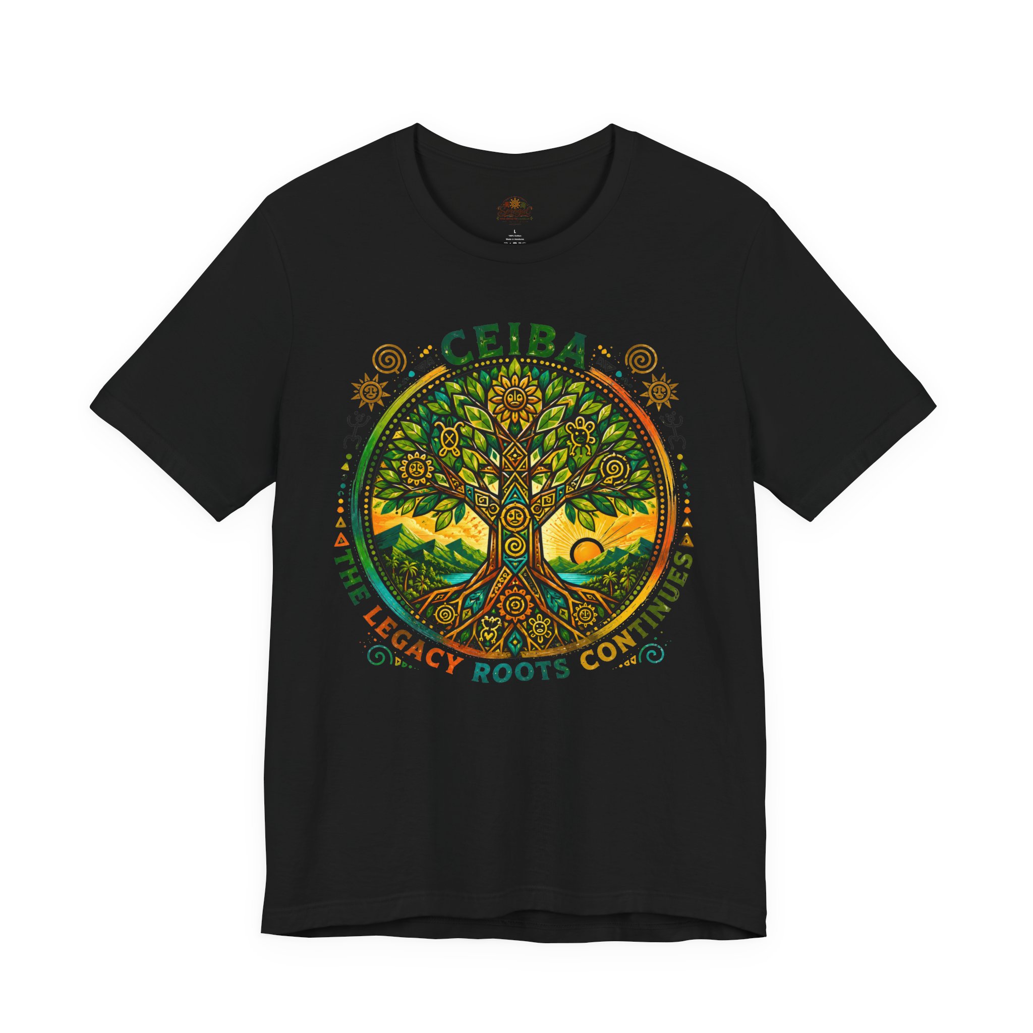 Ceiba Tree T-Shirt — The Legacy Roots Continue Botanical Graphic Tee - Image 3