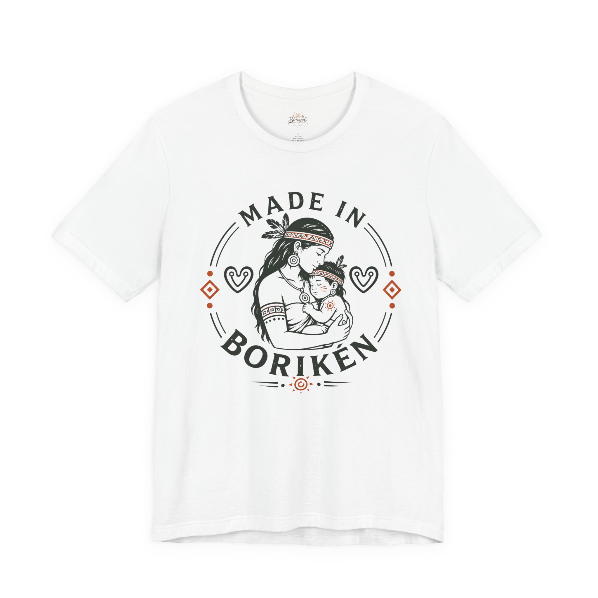 Made in Borikén T-Shirt | Puerto Rican Heritage Tee - Image 2