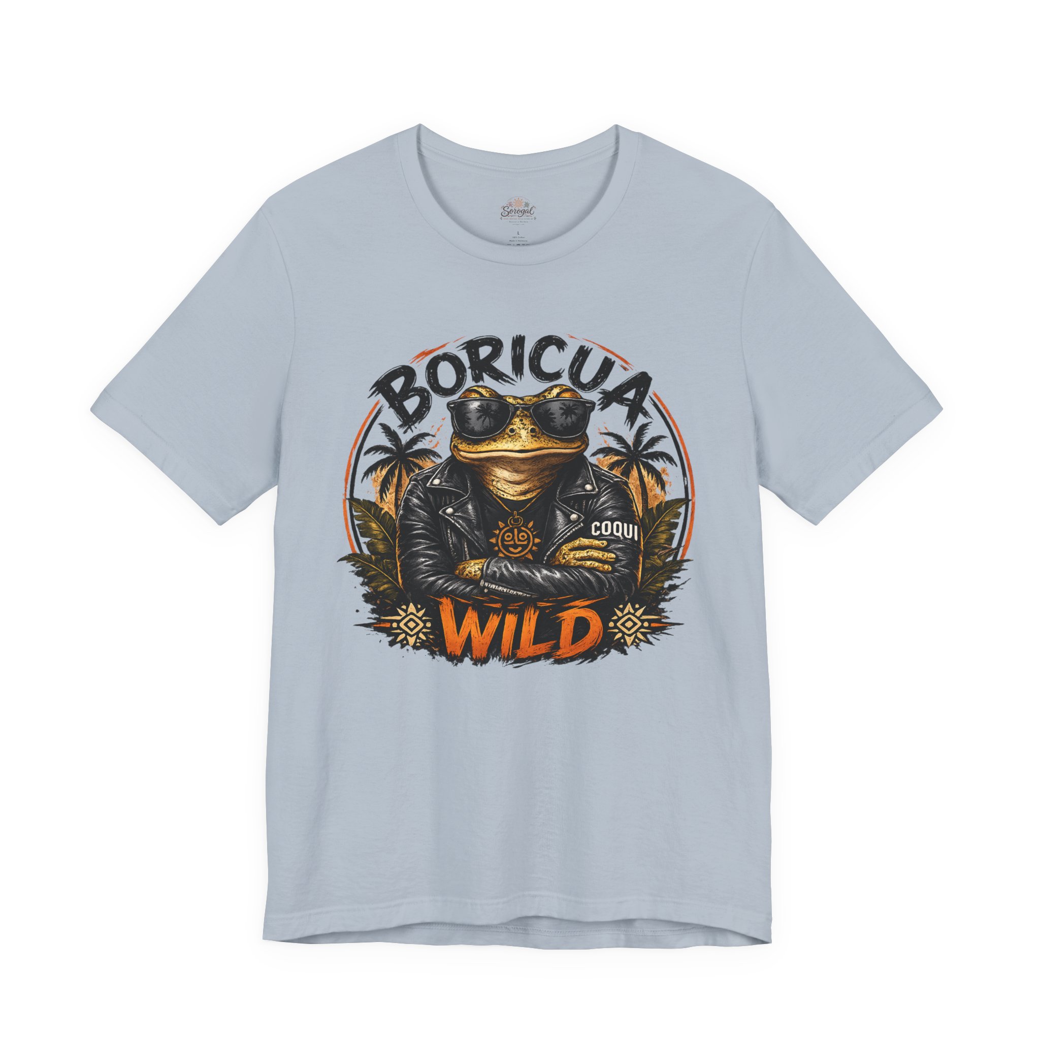 Boricua Wild Frog Tee | Puerto Rican Pride T-Shirt - Image 7
