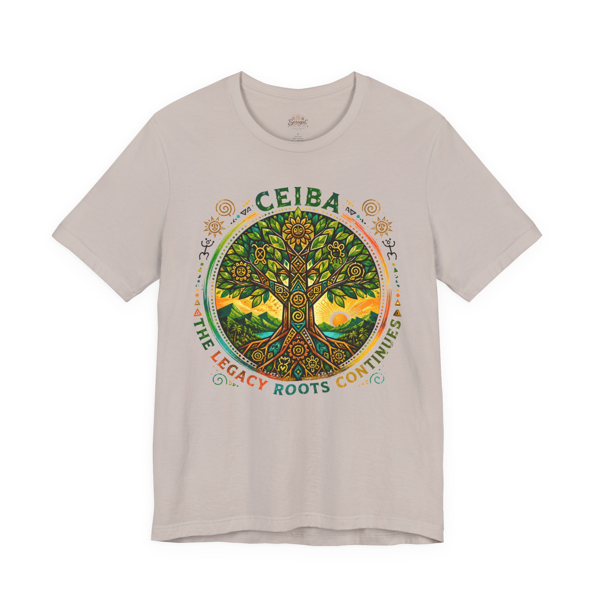Ceiba Tree T-Shirt — The Legacy Roots Continue Botanical Graphic Tee - Image 5