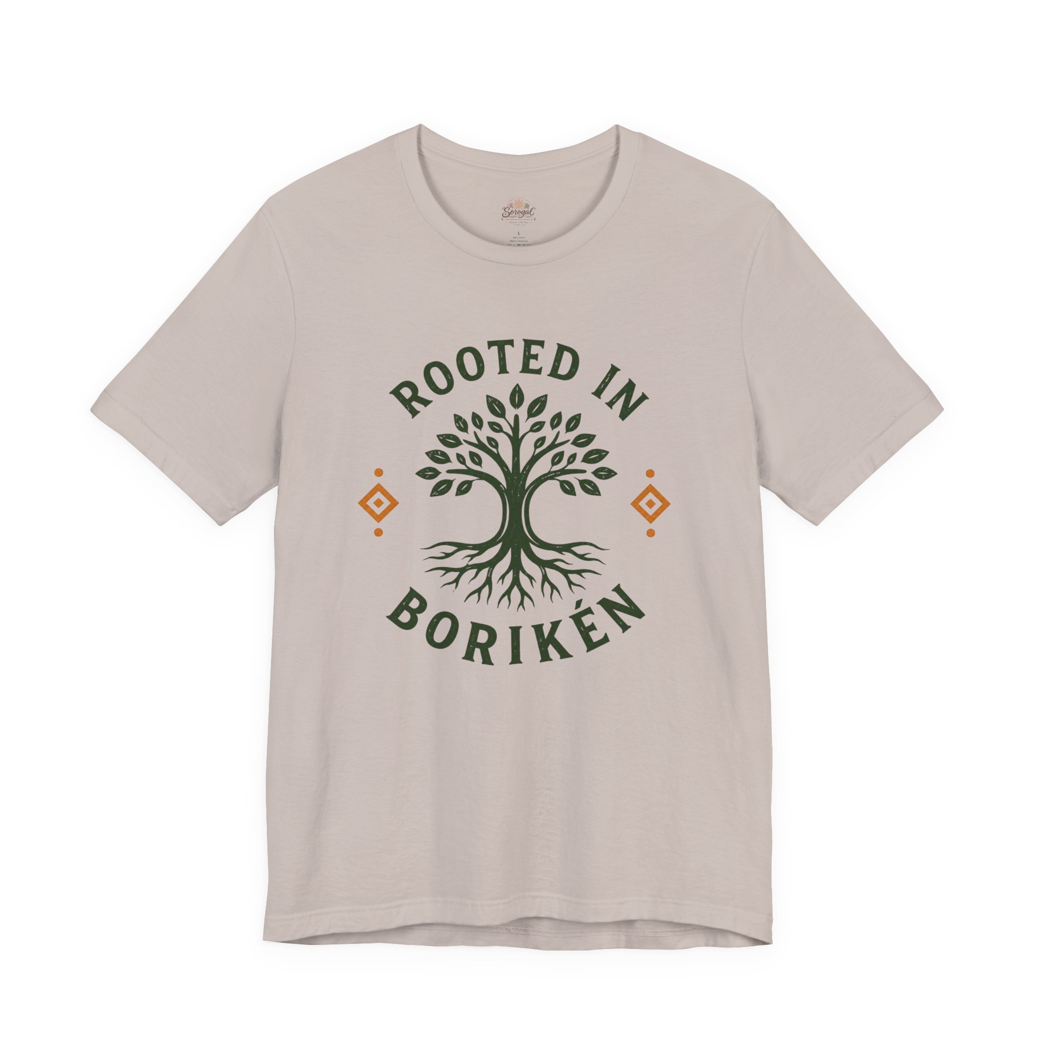 Rooted in Borikén T-Shirt | Puerto Rican Heritage Tee - Image 5