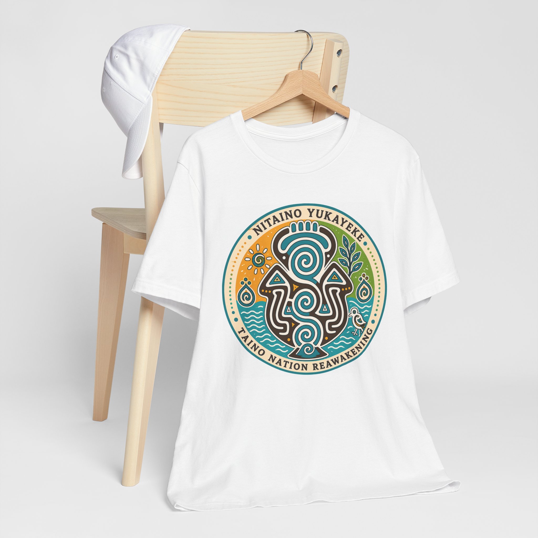 Nitaino Yukayeke T-Shirt — Taíno Nation Reawakening Heritage Tee - Image 2