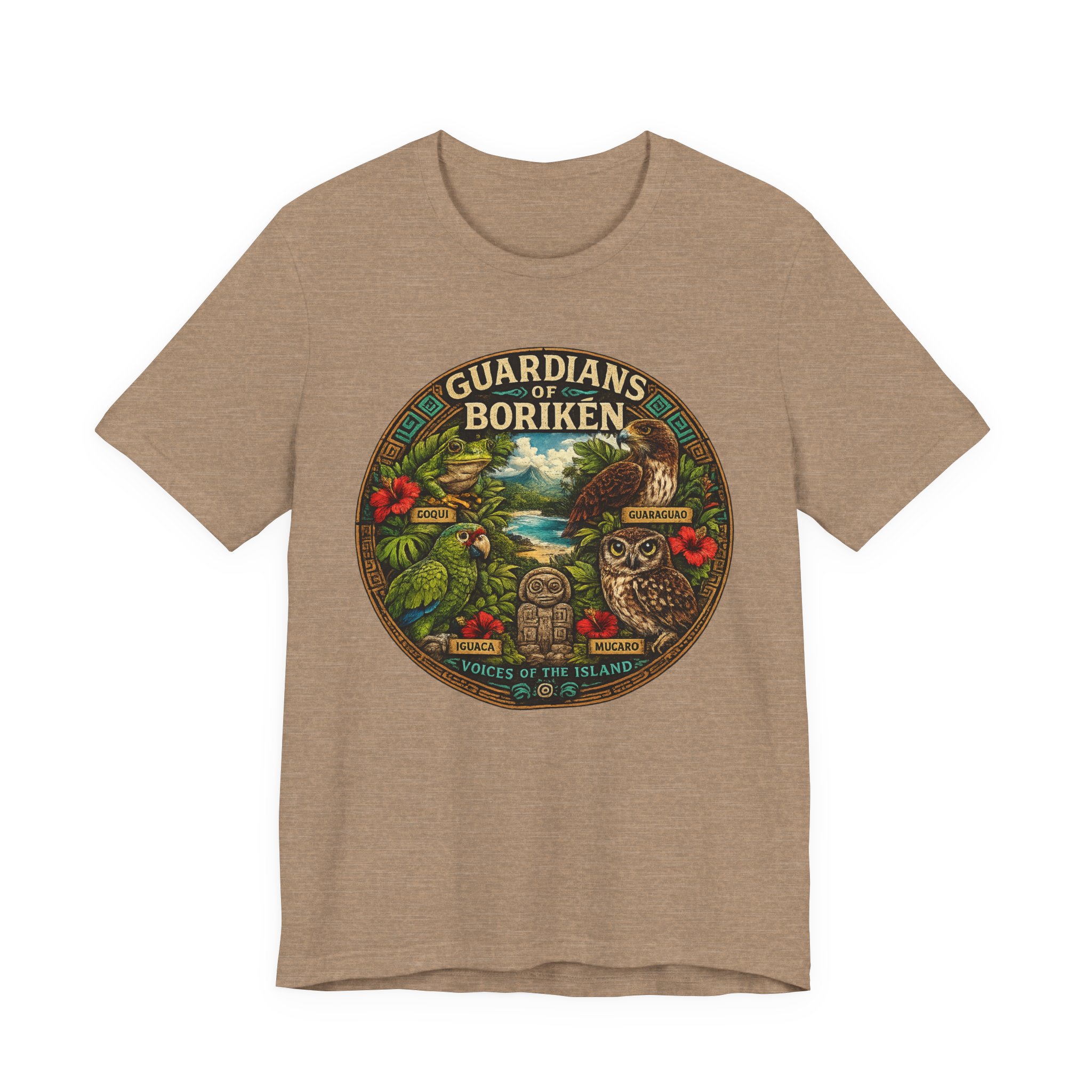 Puerto Rico Taino Nature Shirt – Guardians of Borikén - Image 4