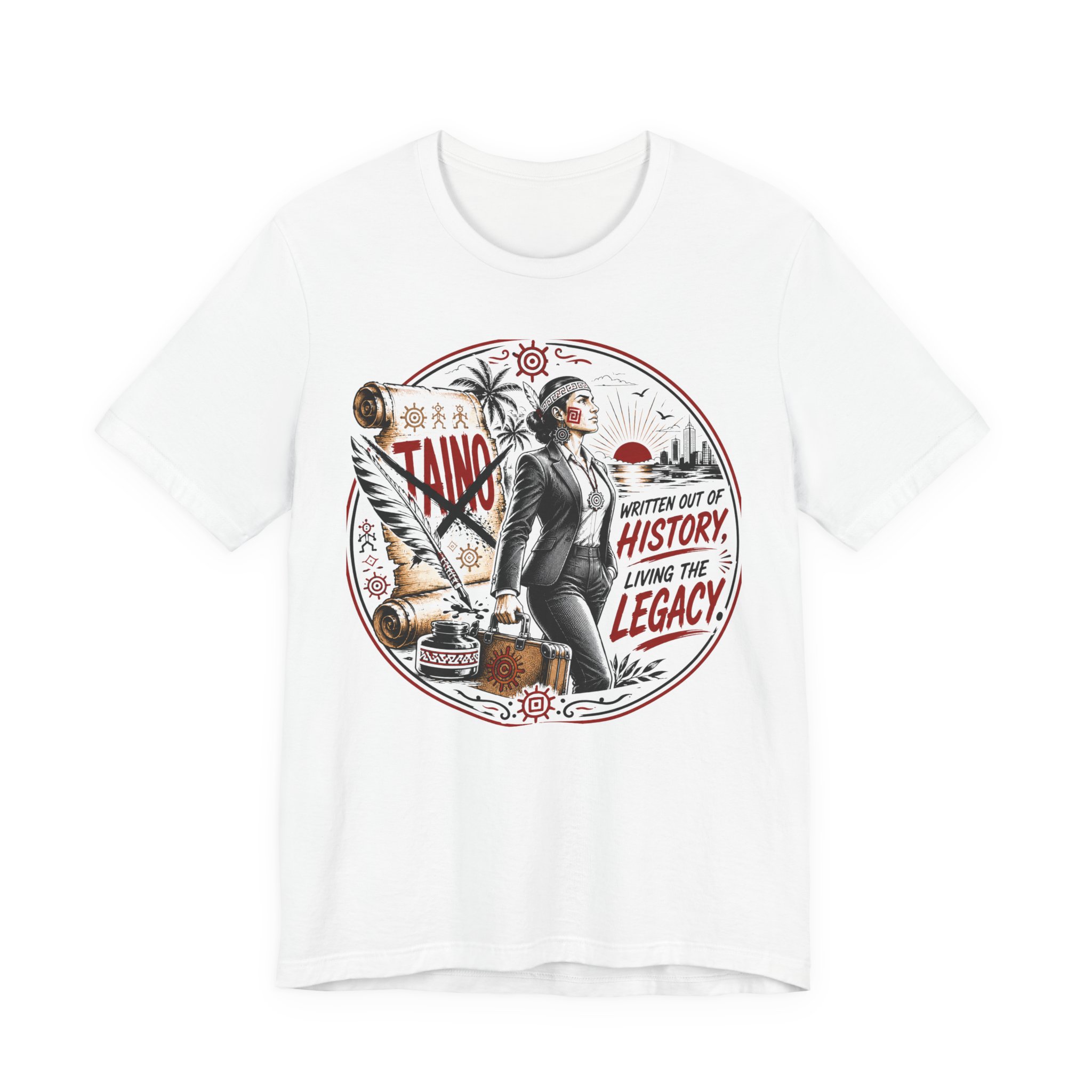 Taíno Heritage Tee – Honoring Our History, Living the Legacy - Image 2