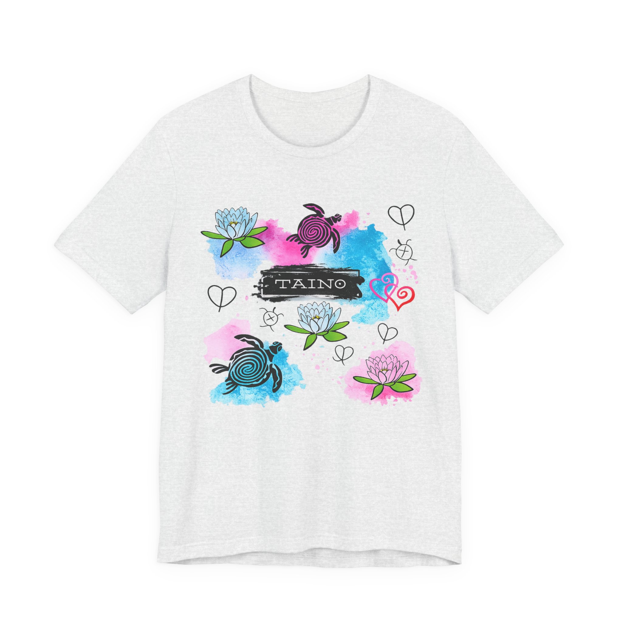 Taíno Turtle T-Shirt – Tropical Borikén Heritage Graphic Tee - Image 2
