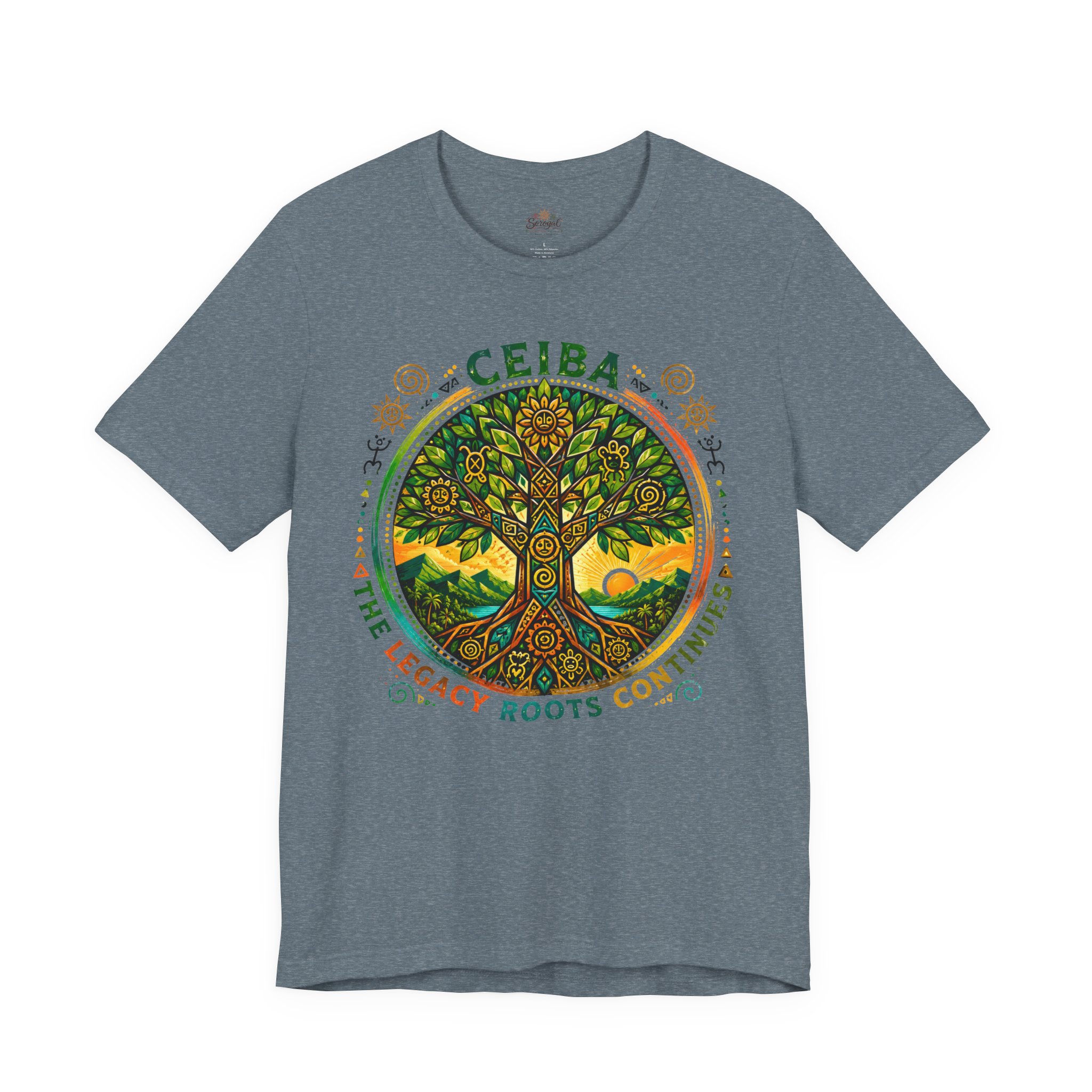 Ceiba Tree T-Shirt — The Legacy Roots Continue Botanical Graphic Tee - Image 8