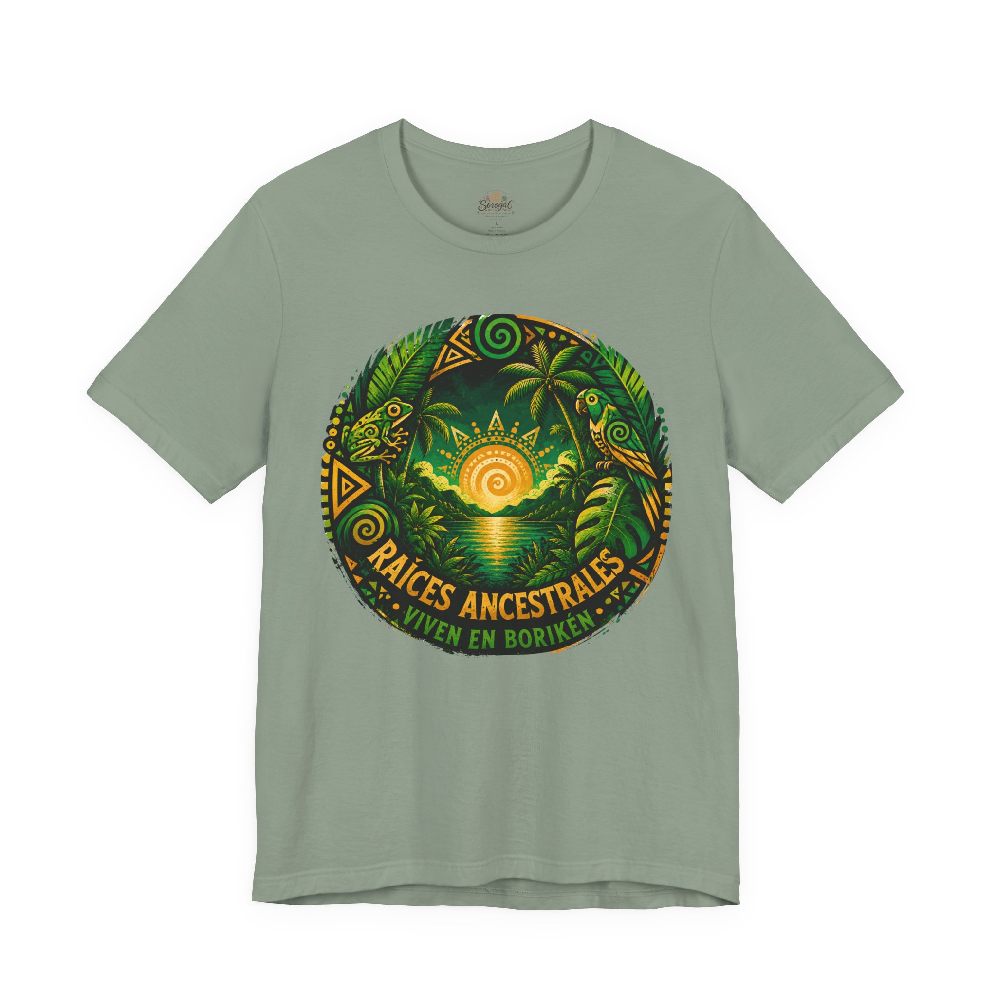 Raíces Ancestrales Tee — Viven en Borikén T-Shirt - Image 7