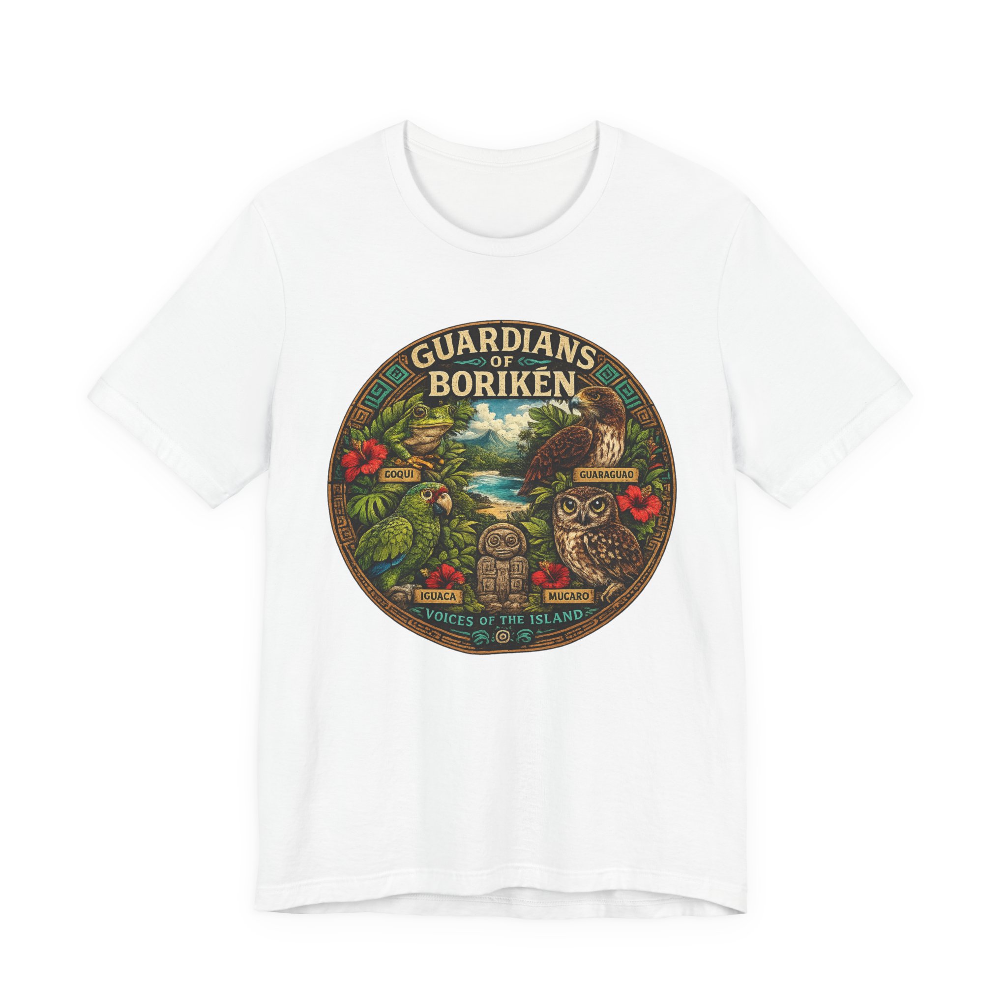 Puerto Rico Taino Nature Shirt – Guardians of Borikén - Image 2