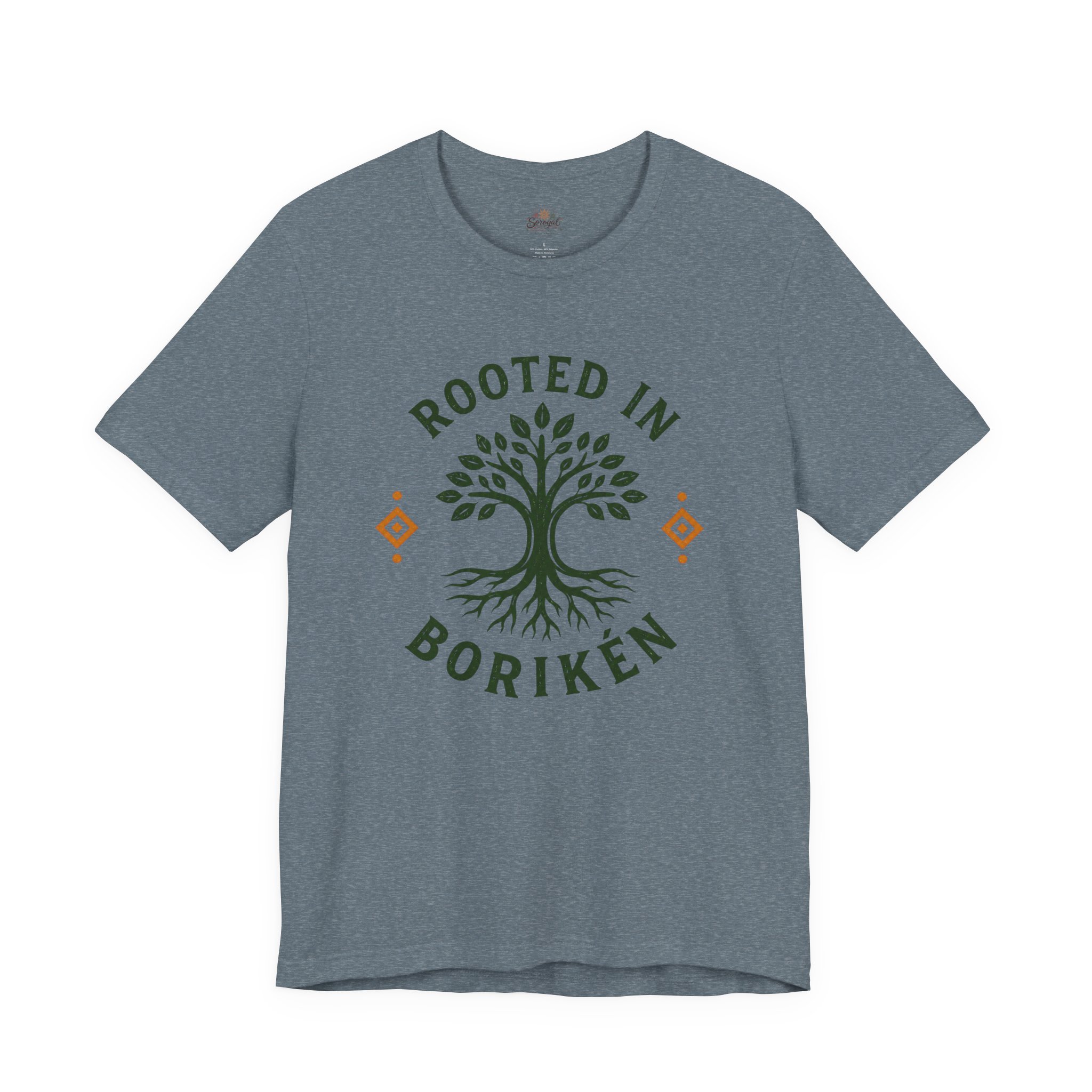 Rooted in Borikén T-Shirt | Puerto Rican Heritage Tee - Image 8