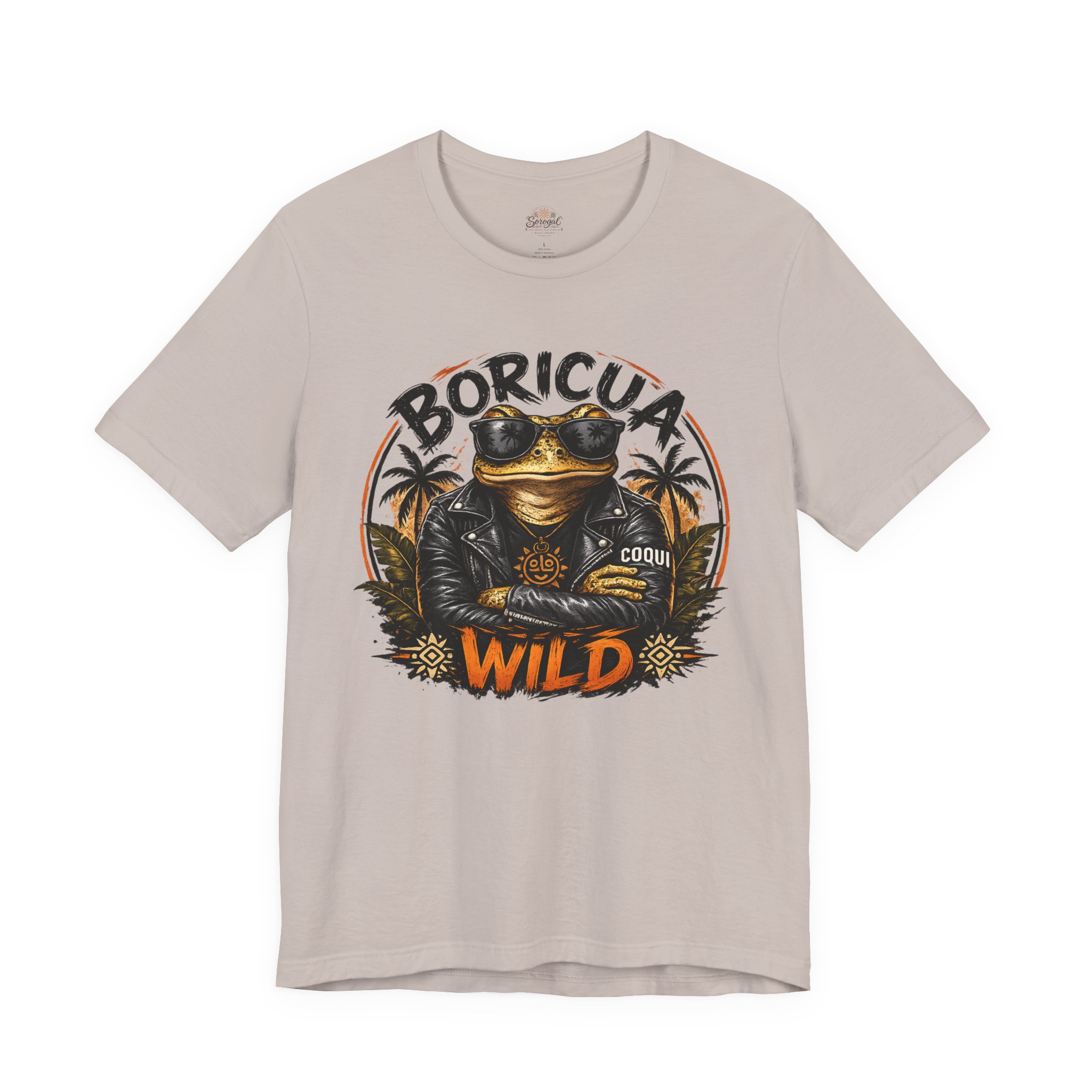 Boricua Wild Frog Tee | Puerto Rican Pride T-Shirt - Image 5