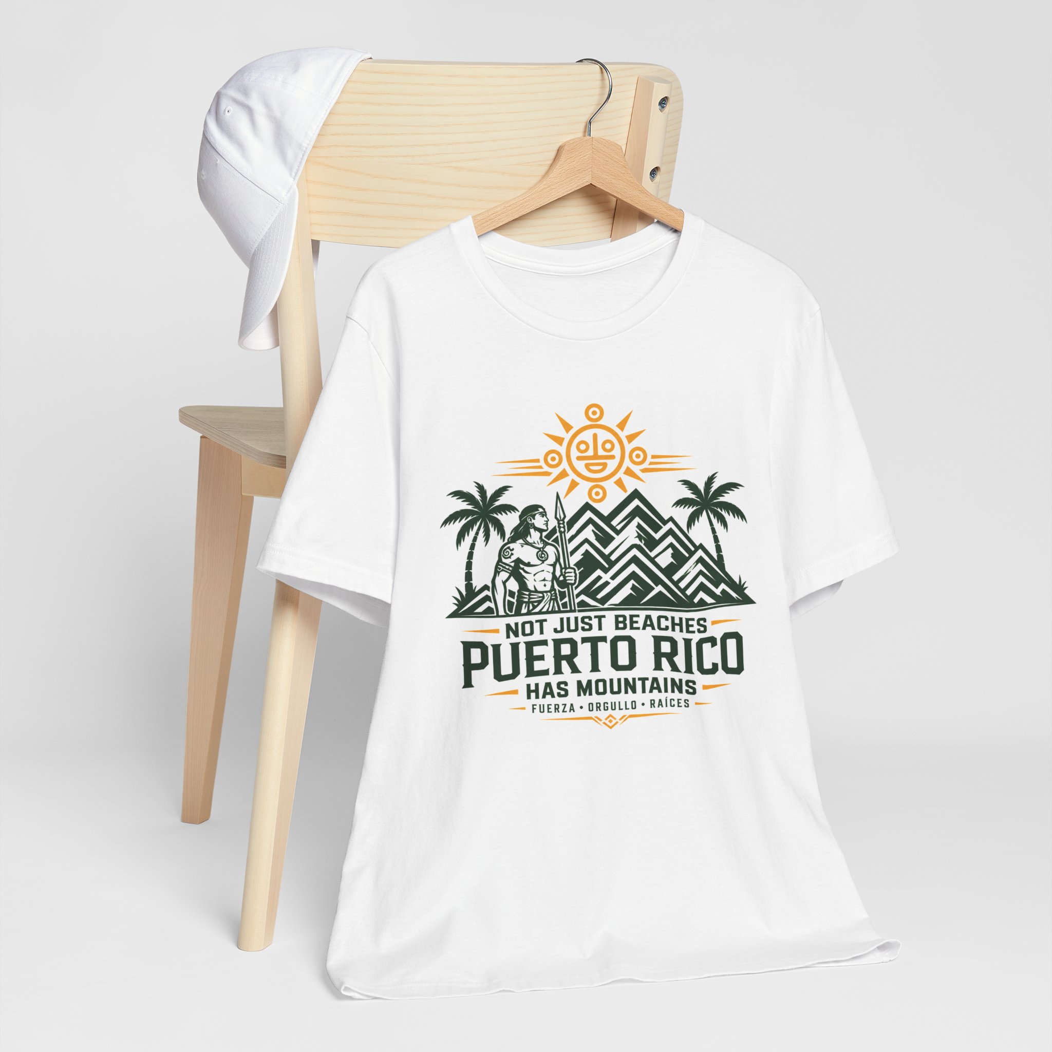 Puerto Rico Mountains Not Just Beaches Scenic Island Tee - Image 3