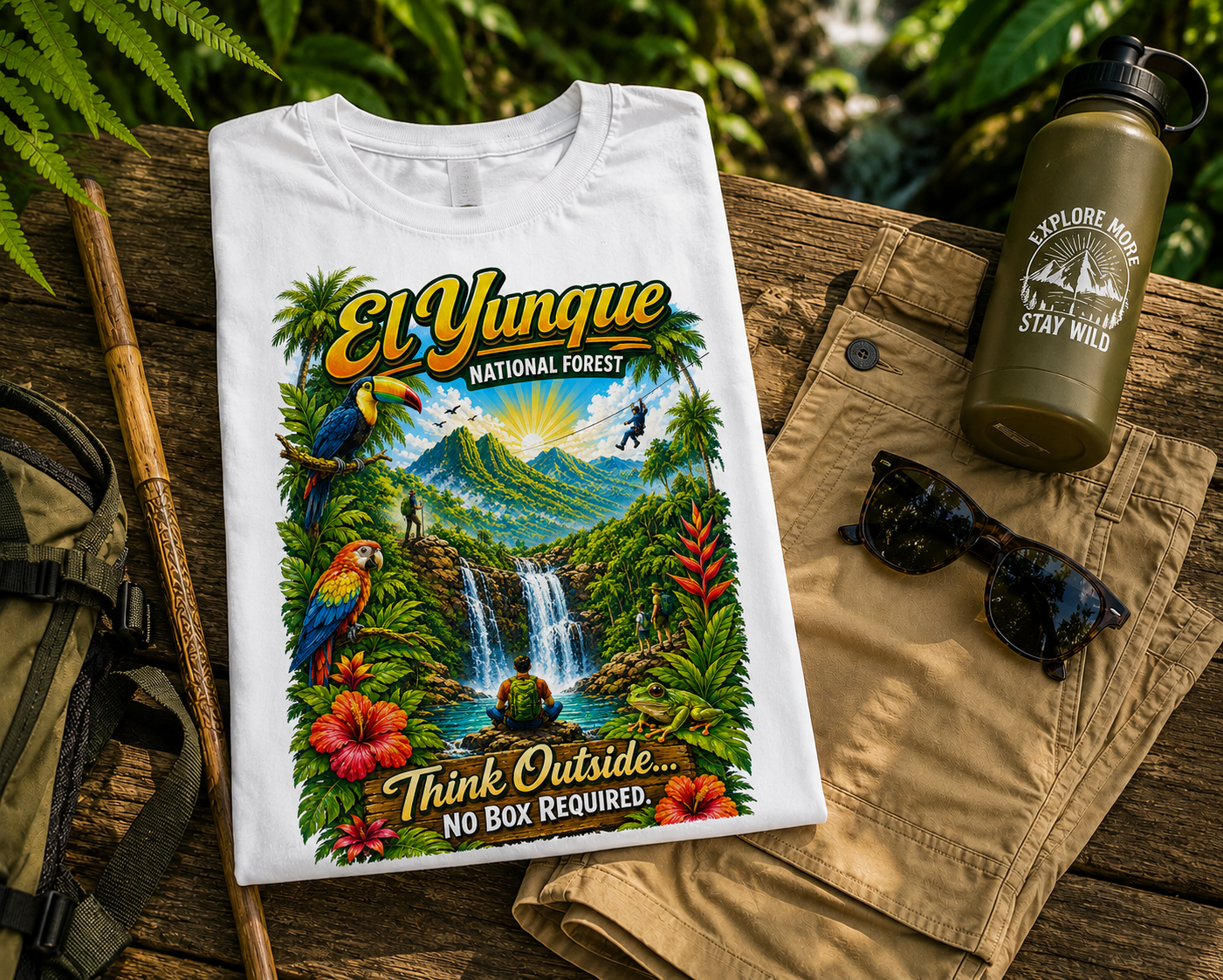 El Yunque National Forest 'Think Outside... No Box Required'