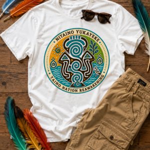 Nitaíno Yukayeke Taino Nation Reawakening Graphic Tee