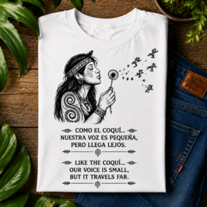 Like the Coquí Como el Coquí Bilingual Nature Tee