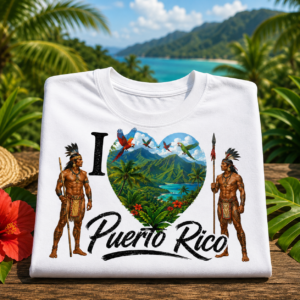 I Heart Puerto Rico T-Shirt Vintage Island Love Tee