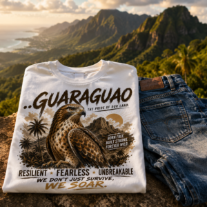 Guaraguao T-Shirt – Puerto Rican Hawk Wildlife Tee