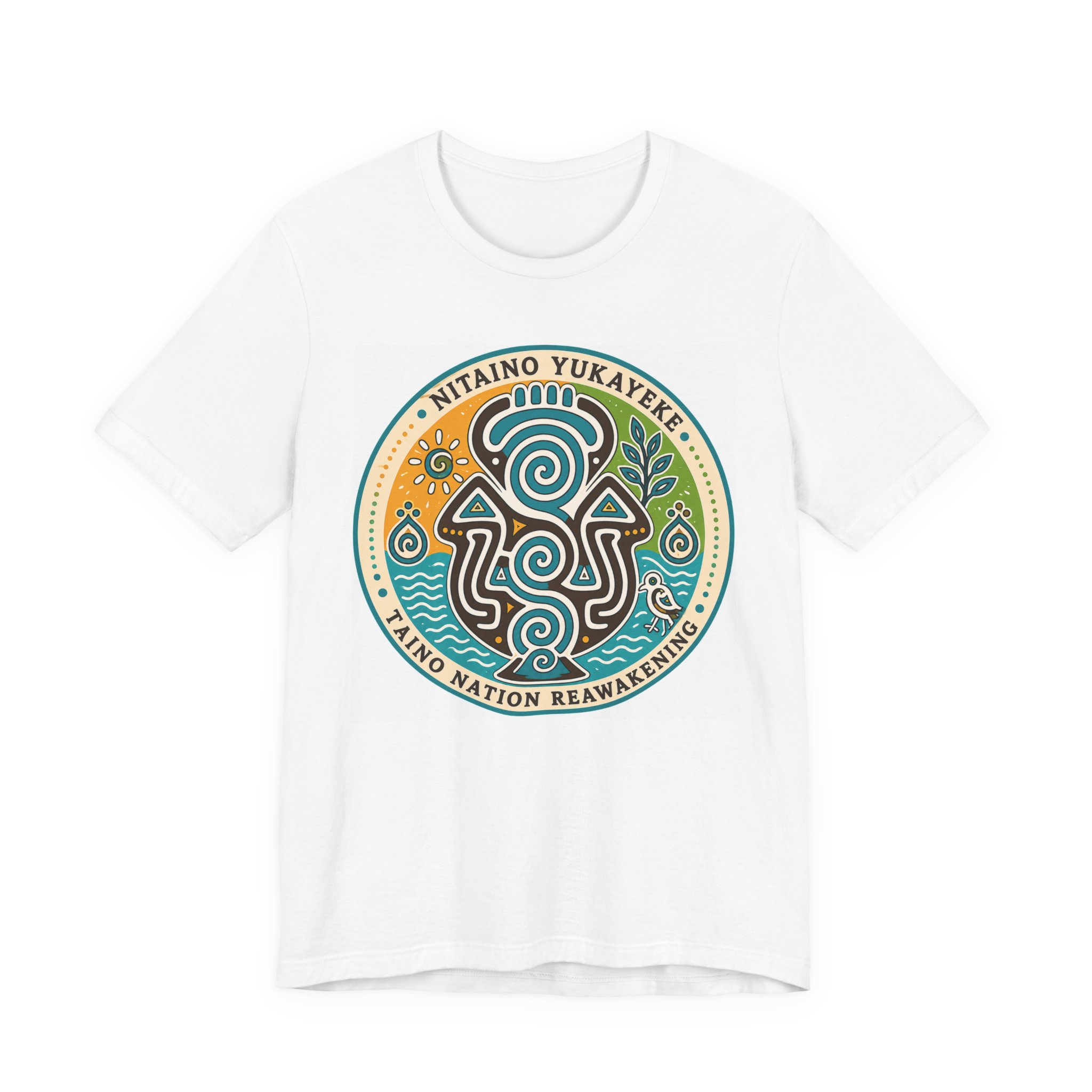 Nitaino Yukayeke T-Shirt — Taíno Nation Reawakening Heritage Tee - Image 3