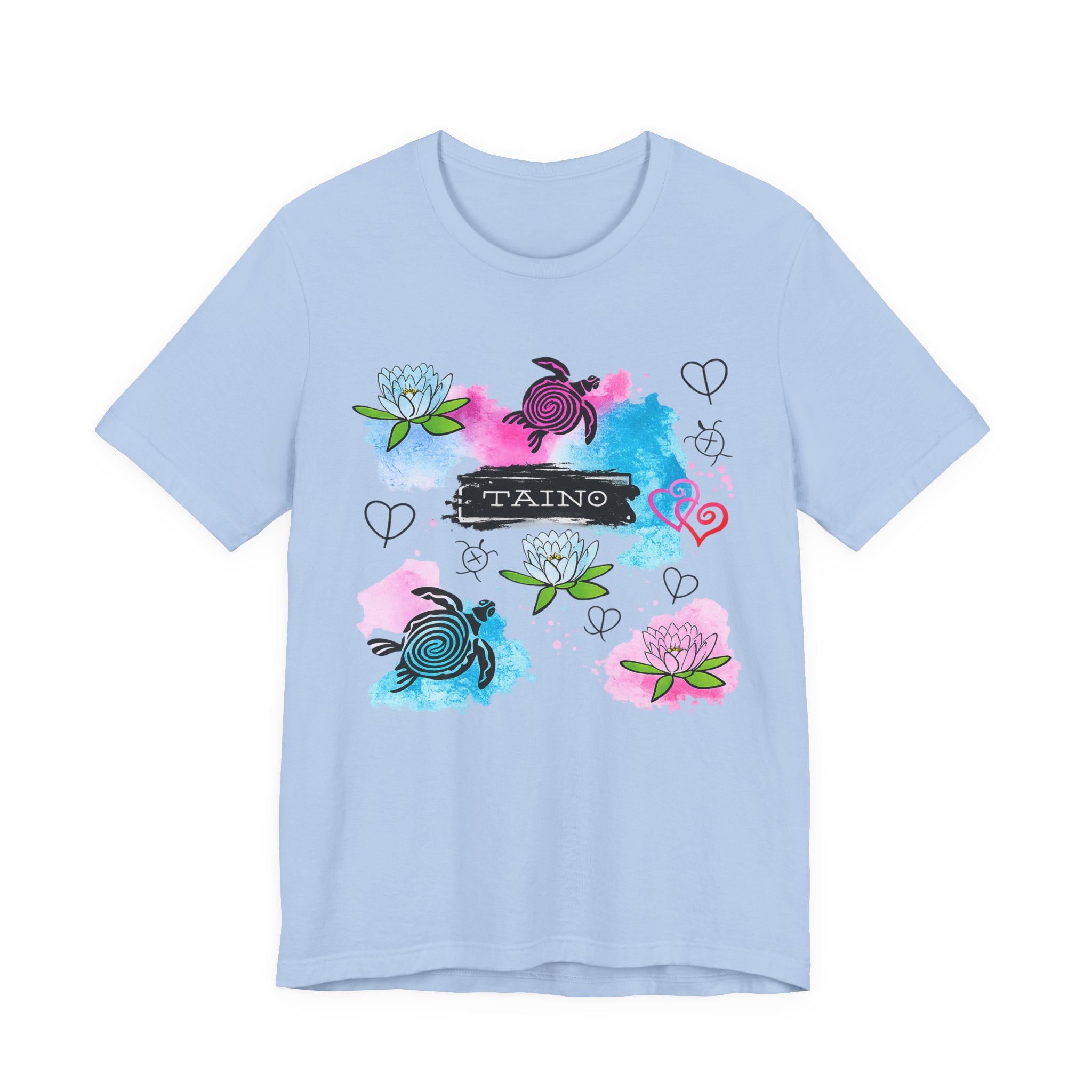 Taíno Turtle T-Shirt – Tropical Borikén Heritage Graphic Tee - Image 5