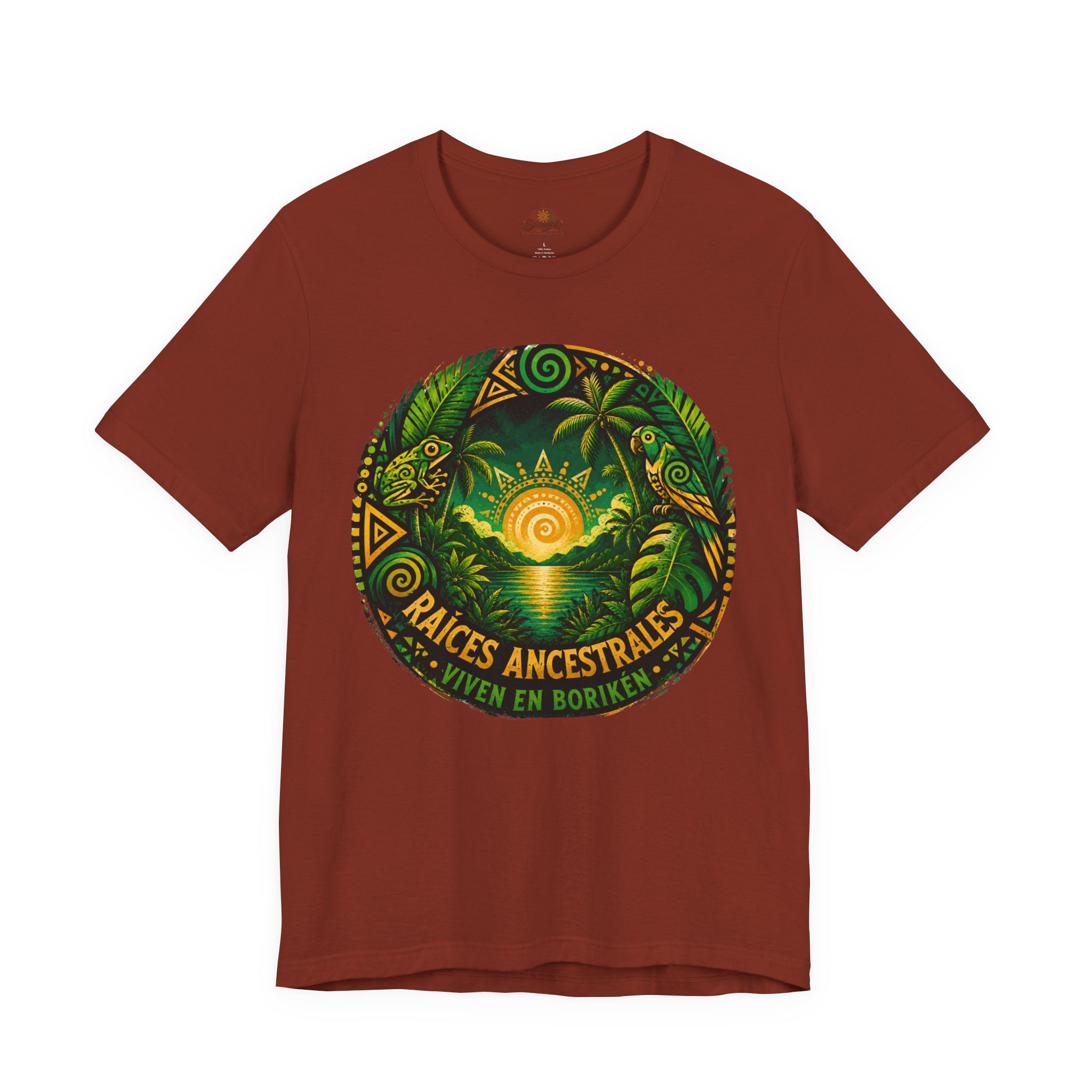 Raíces Ancestrales Tee — Viven en Borikén T-Shirt - Image 3