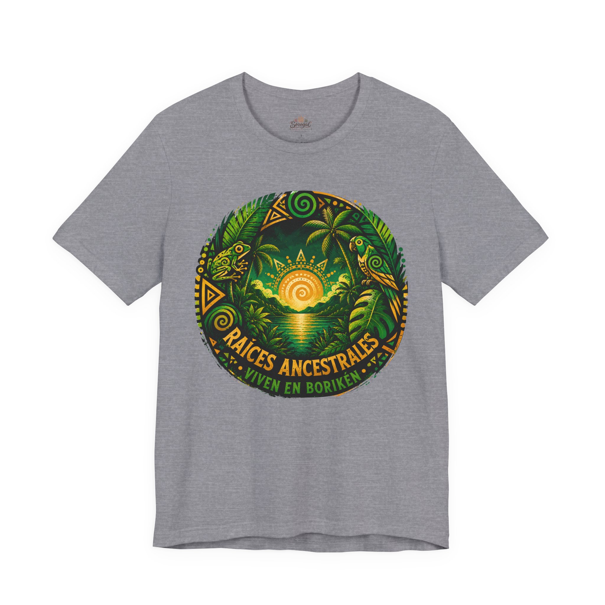 Raíces Ancestrales Tee — Viven en Borikén T-Shirt - Image 9