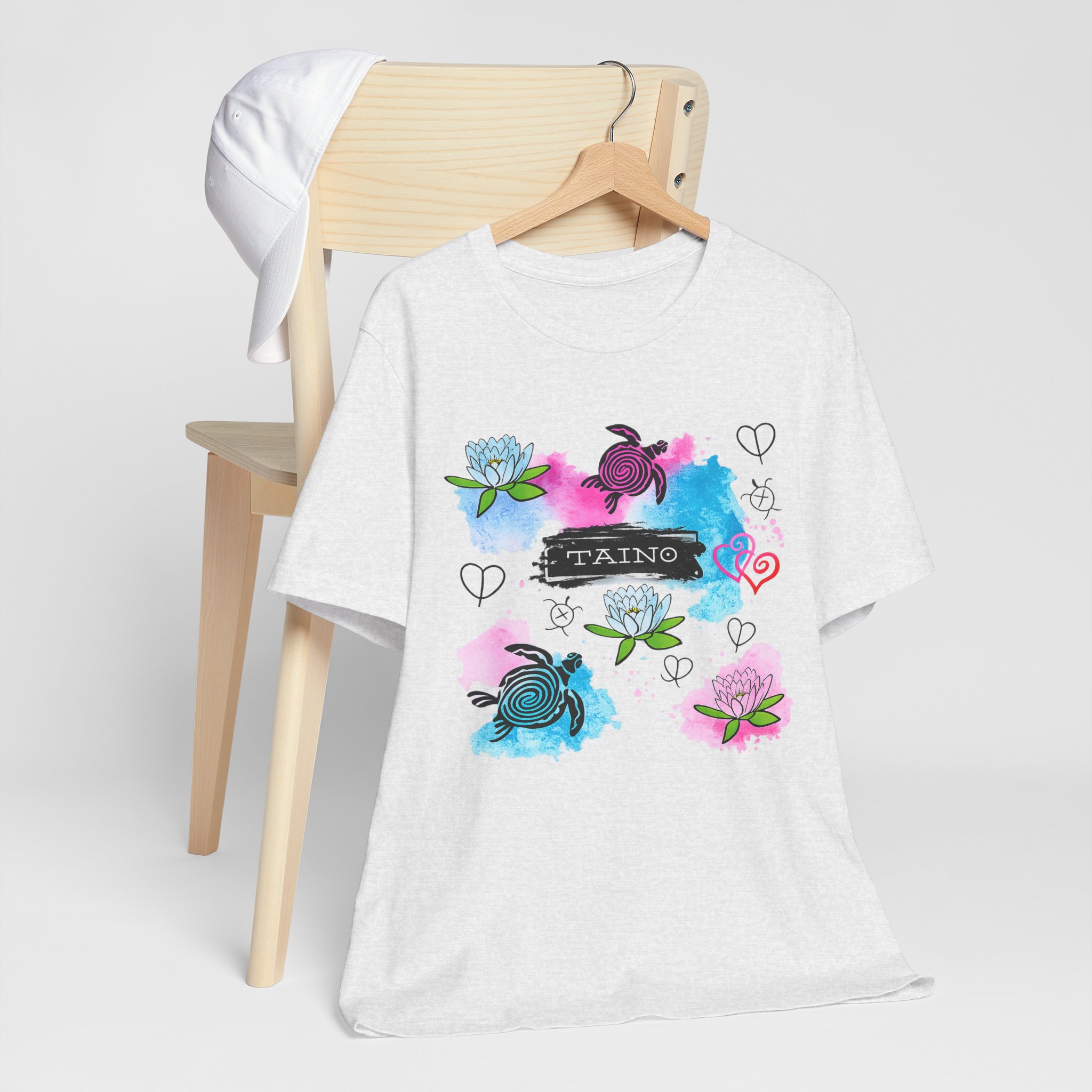 Taíno Turtle T-Shirt – Tropical Borikén Heritage Graphic Tee - Image 3