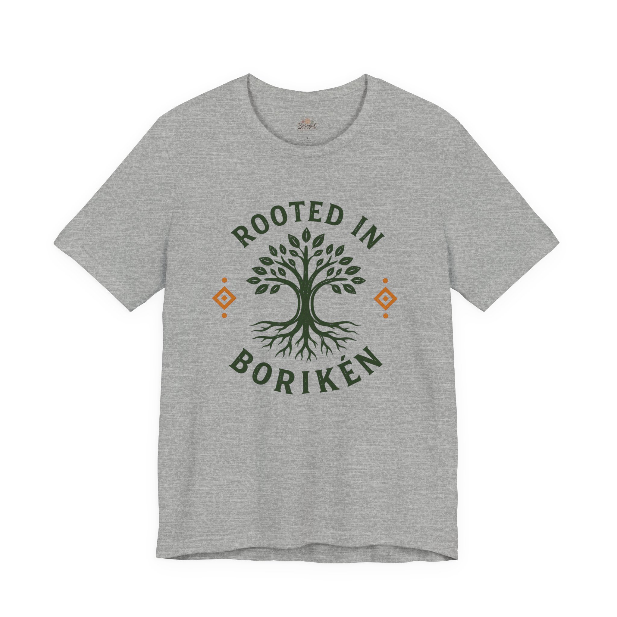 Rooted in Borikén T-Shirt | Puerto Rican Heritage Tee - Image 6