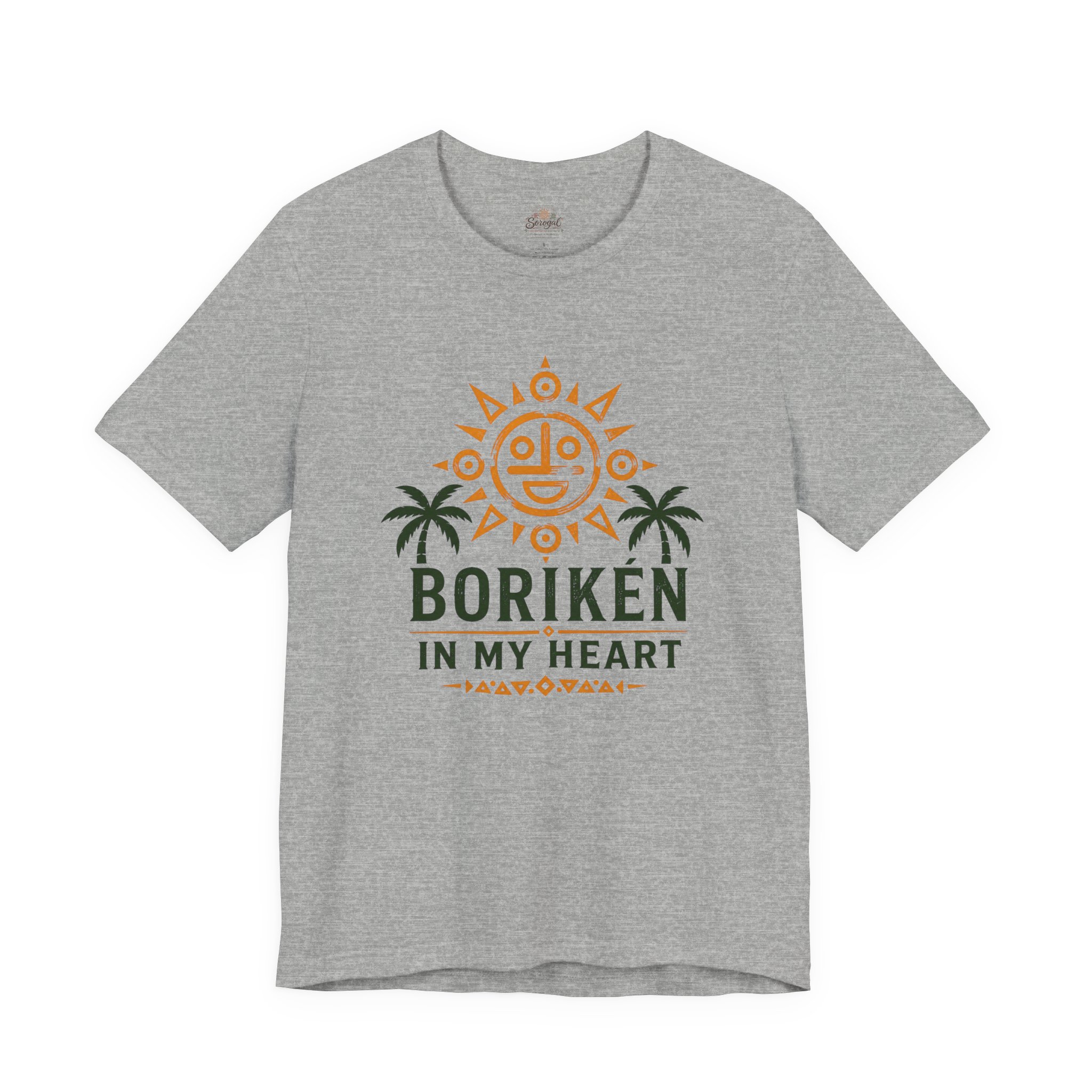 Borikén In My Heart T-Shirt | Puerto Rico Pride Tee - Image 6