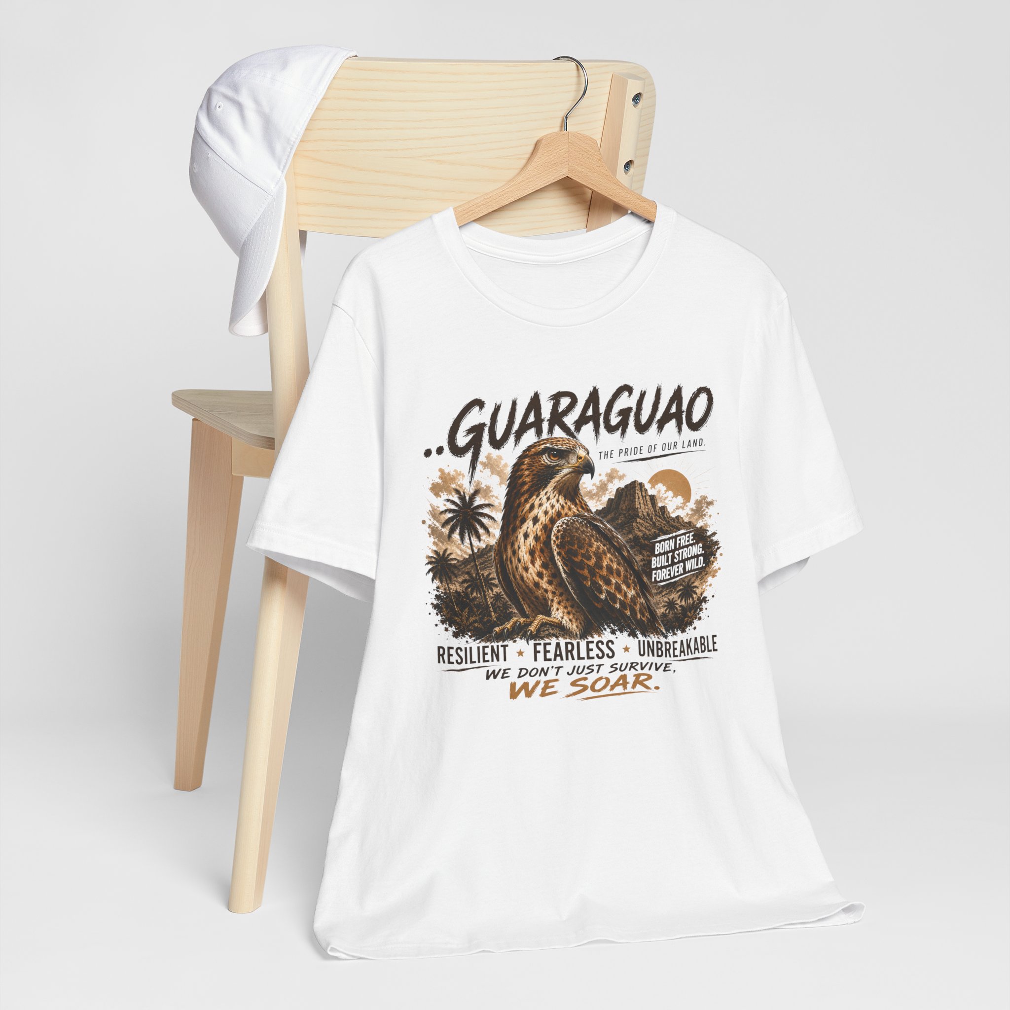 Guaraguao T-Shirt – Puerto Rican Hawk Wildlife Tee - Image 3