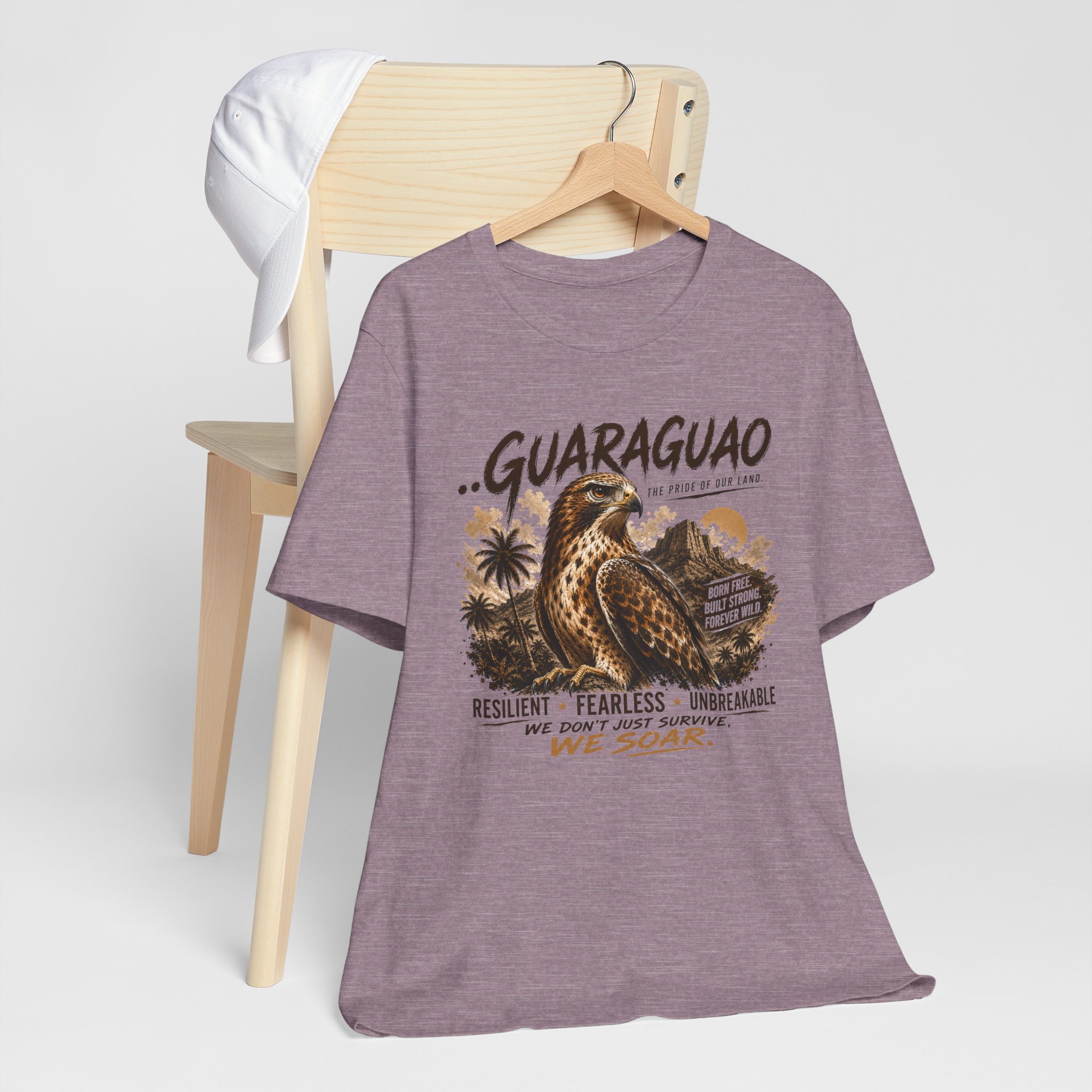 Guaraguao T-Shirt – Puerto Rican Hawk Wildlife Tee - Image 4