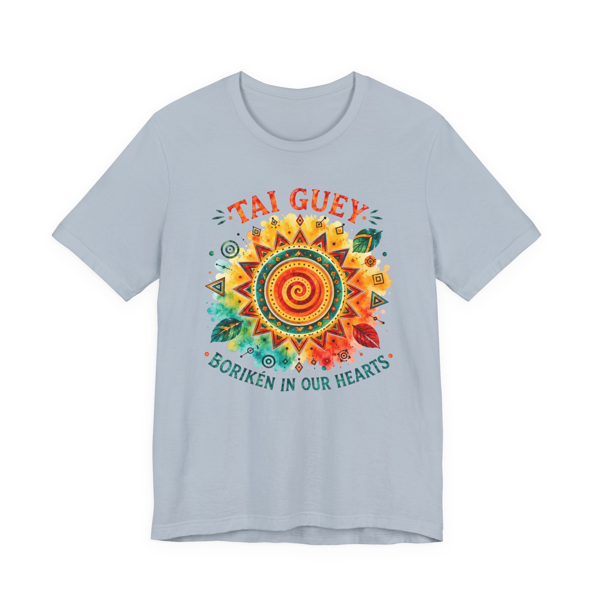 Puerto Rican Pride Heritage Tee – Tai Guey Borikén Sunburst Shirt - Image 7