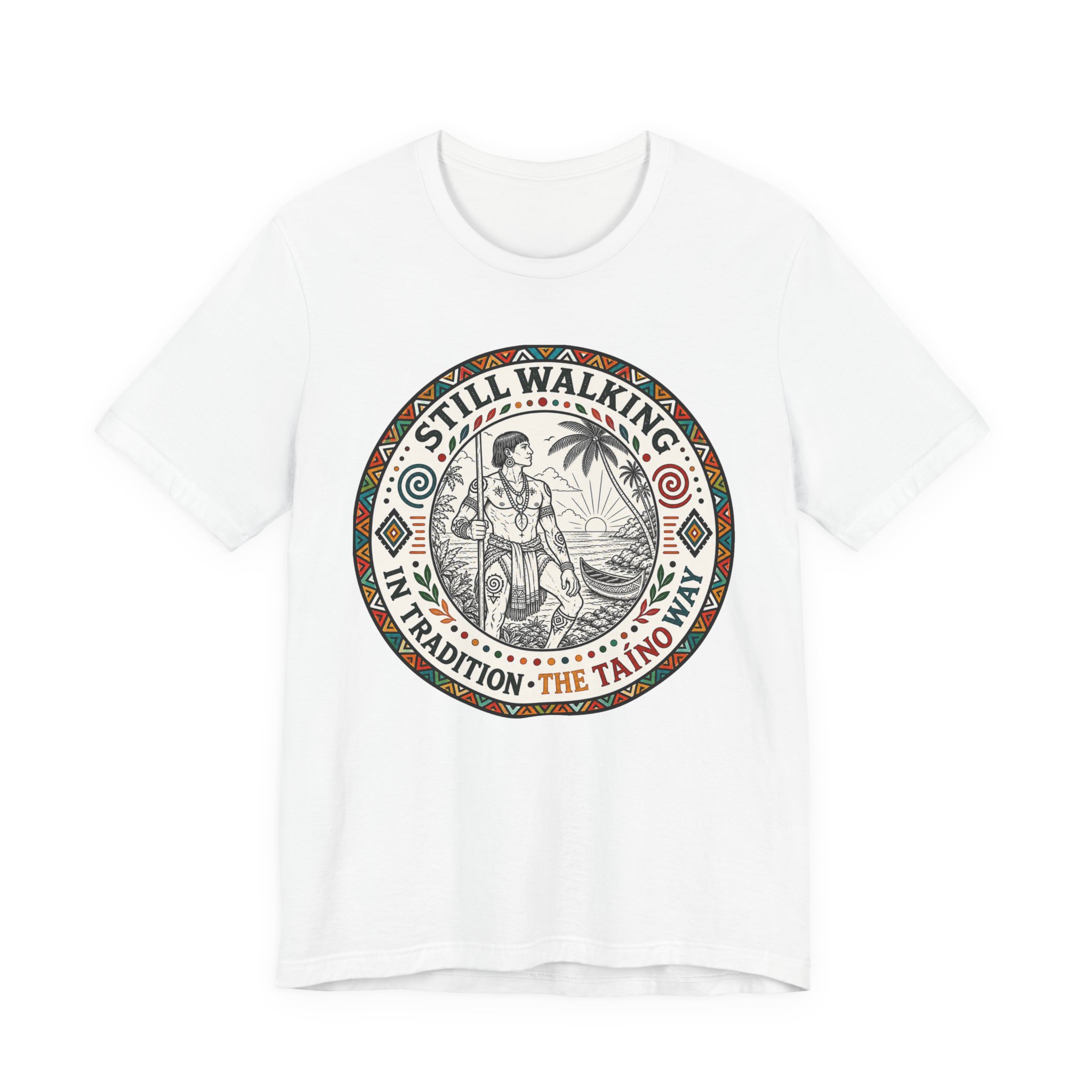 Taino Heritage T Shirt – Still Walking in Tradition - Image 2