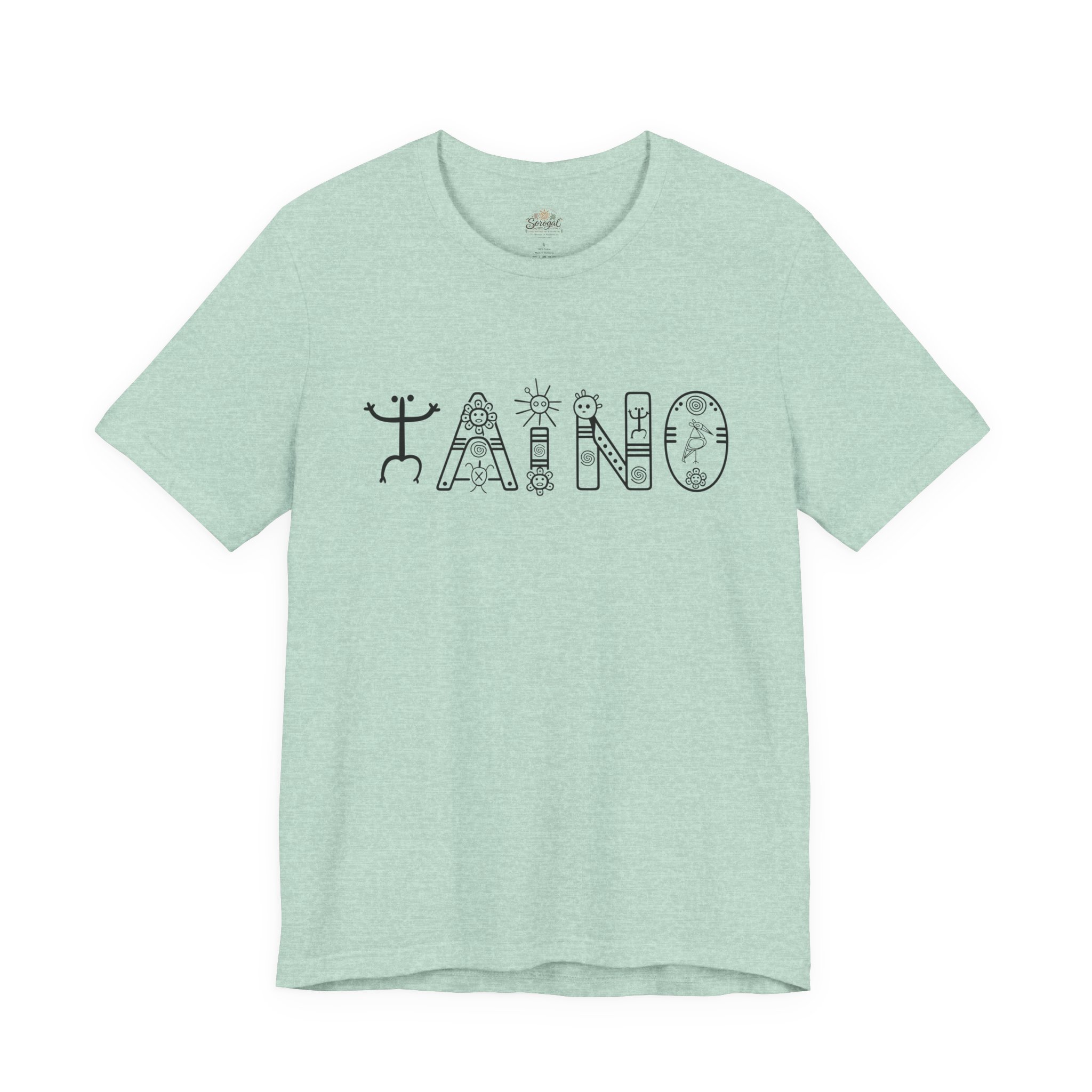 Taíno Tribal Glyphs T-Shirt — Puerto Rican Heritage Graphic Tee - Image 6
