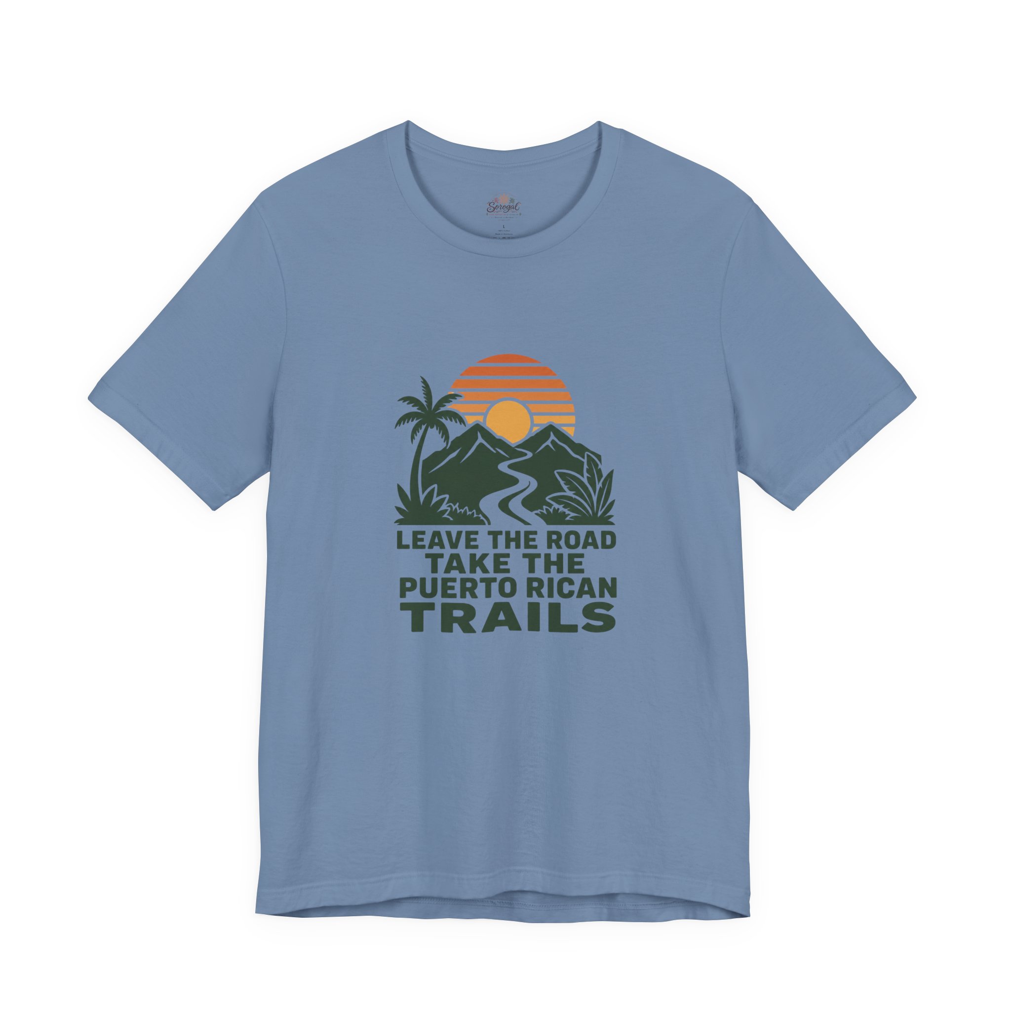 Puerto Rican Trails T-Shirt – Retro Hiking Adventure Tee - Image 9