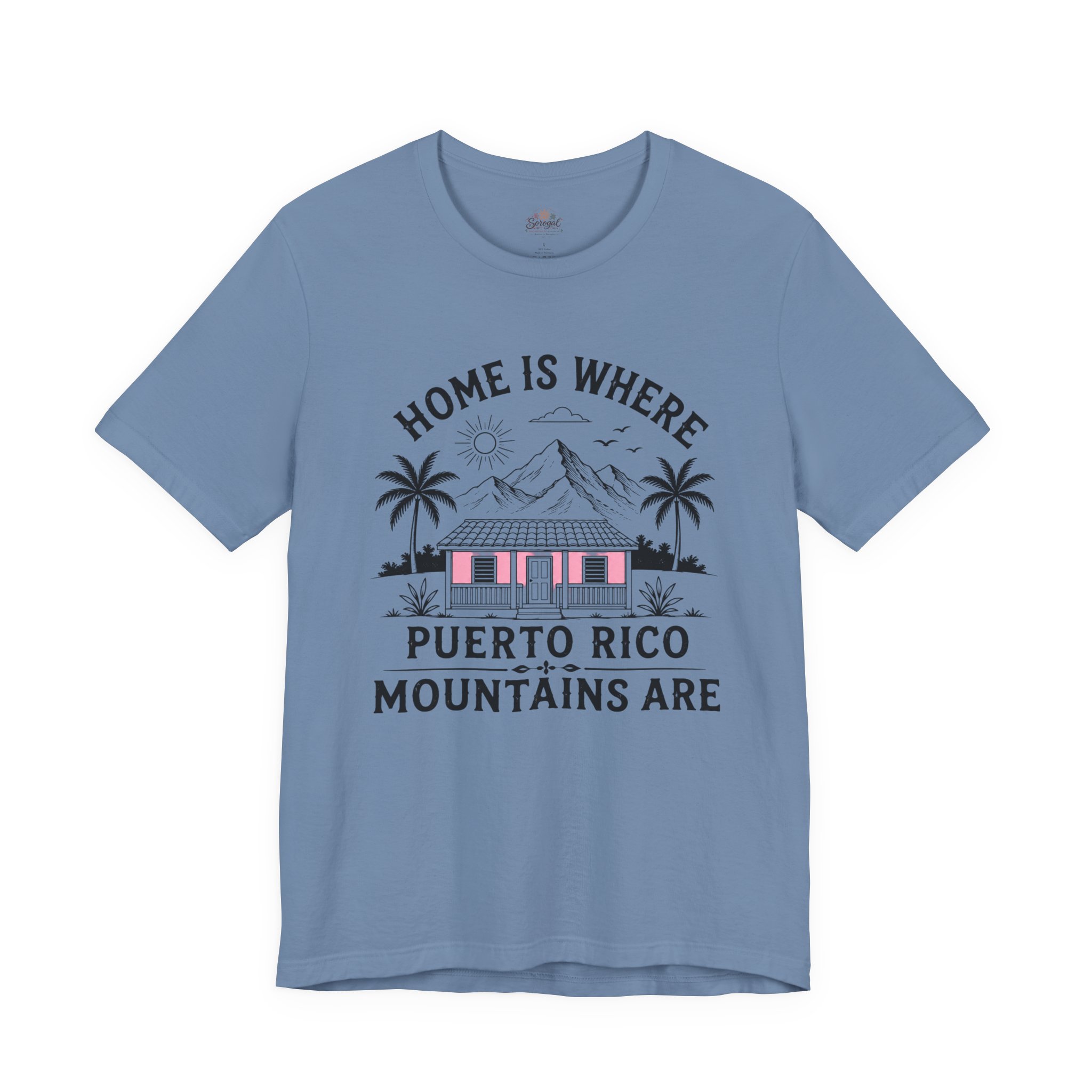 PPuerto Rico Mountains T-Shirt – Home Is Where Puerto Rico Mountains Are - Image 10