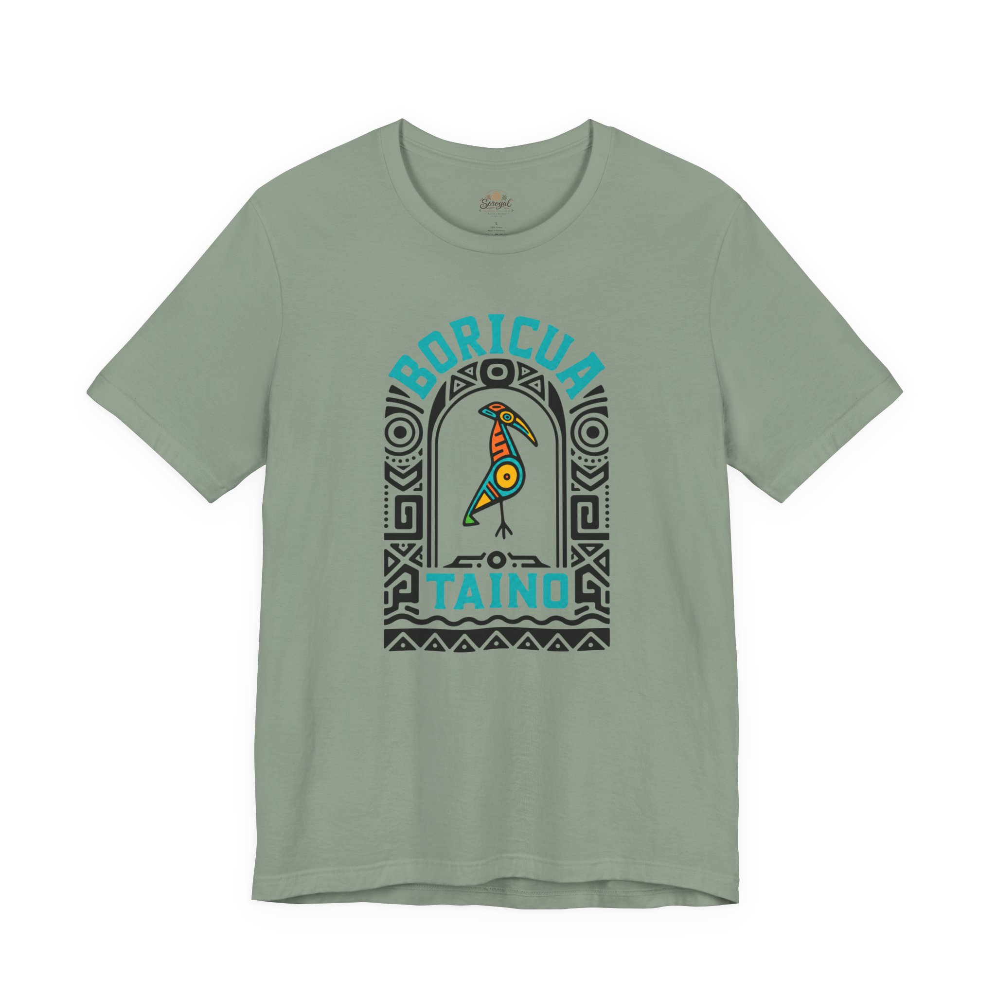 Boricua Taíno Bird Tee | Puerto Rican Indigenous Heritage T-Shirt - Image 9