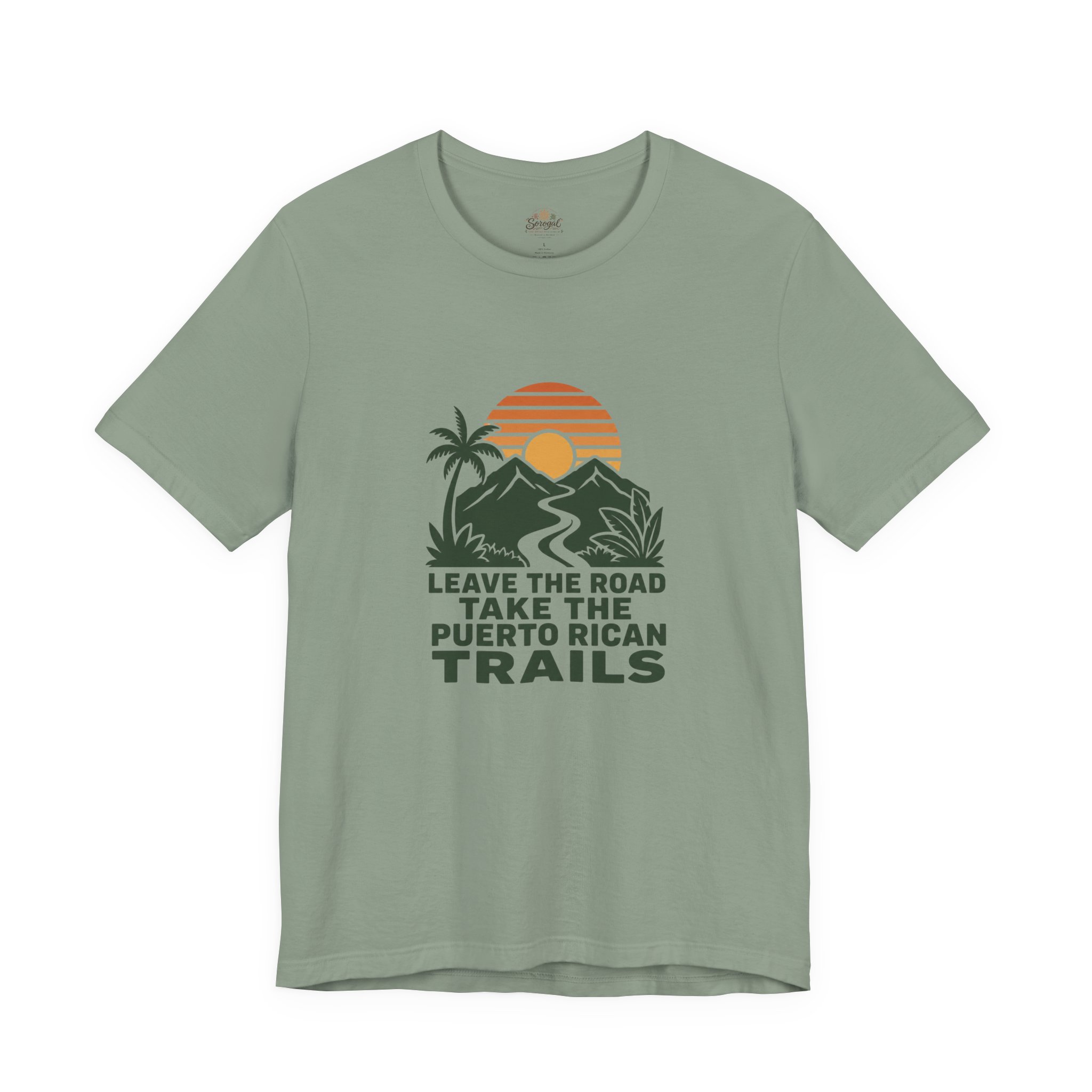 Puerto Rican Trails T-Shirt – Retro Hiking Adventure Tee - Image 5