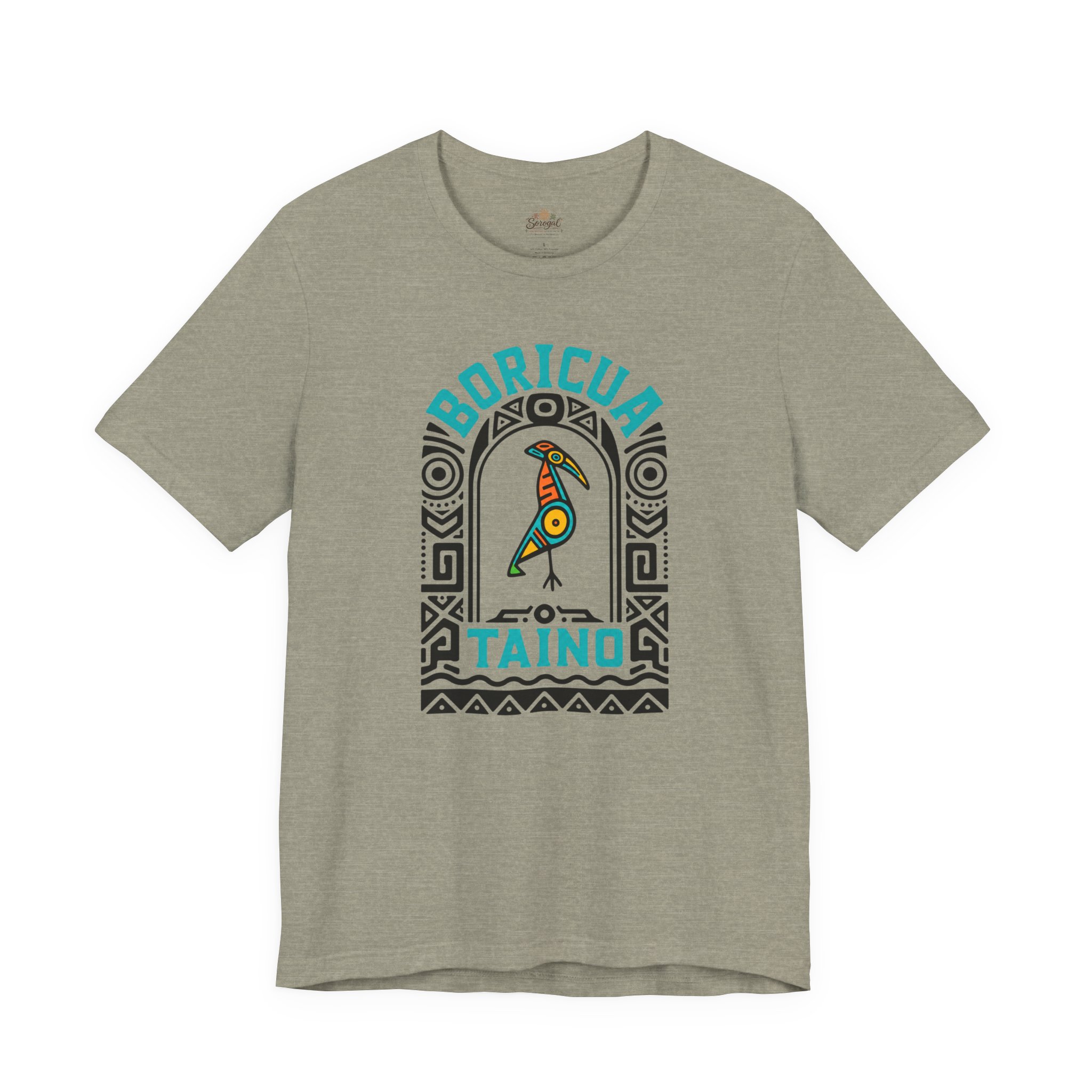Boricua Taíno Bird Tee | Puerto Rican Indigenous Heritage T-Shirt - Image 7