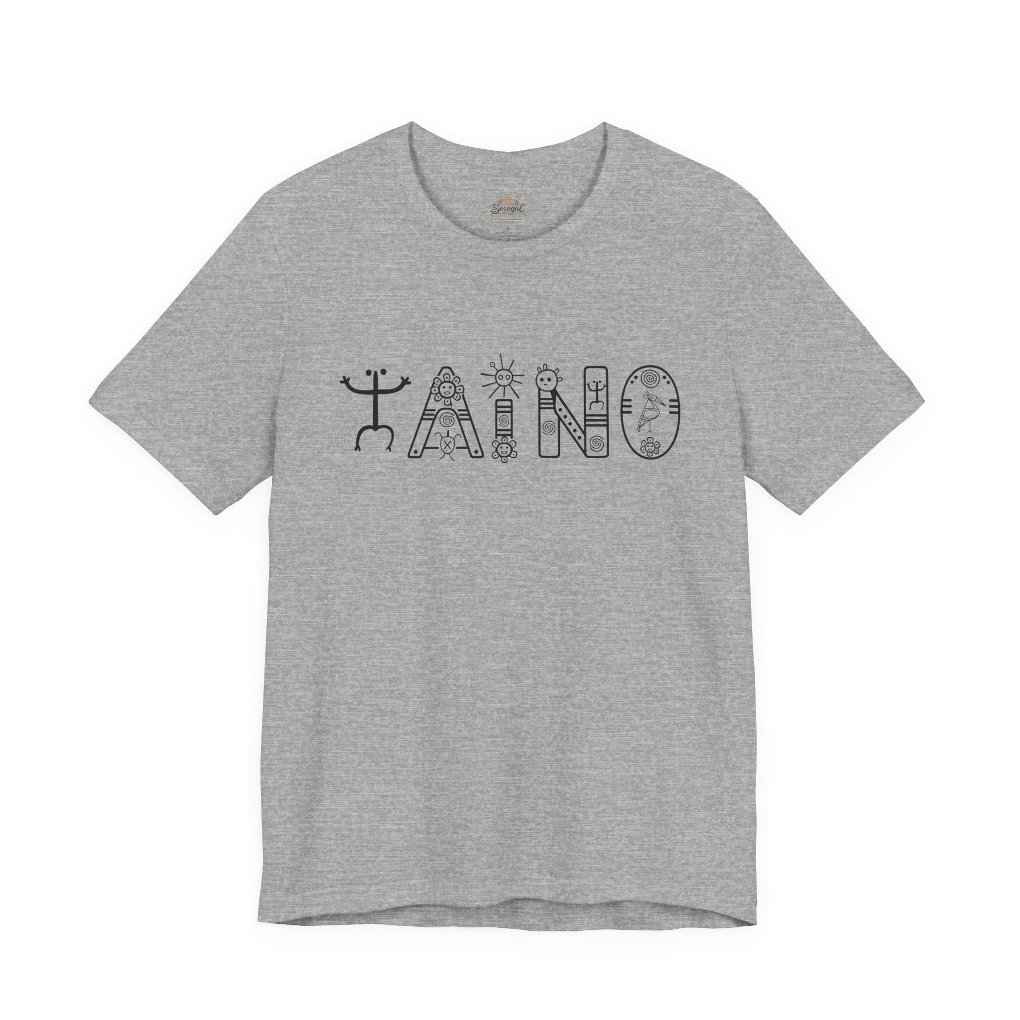Taíno Tribal Glyphs T-Shirt — Puerto Rican Heritage Graphic Tee - Image 8