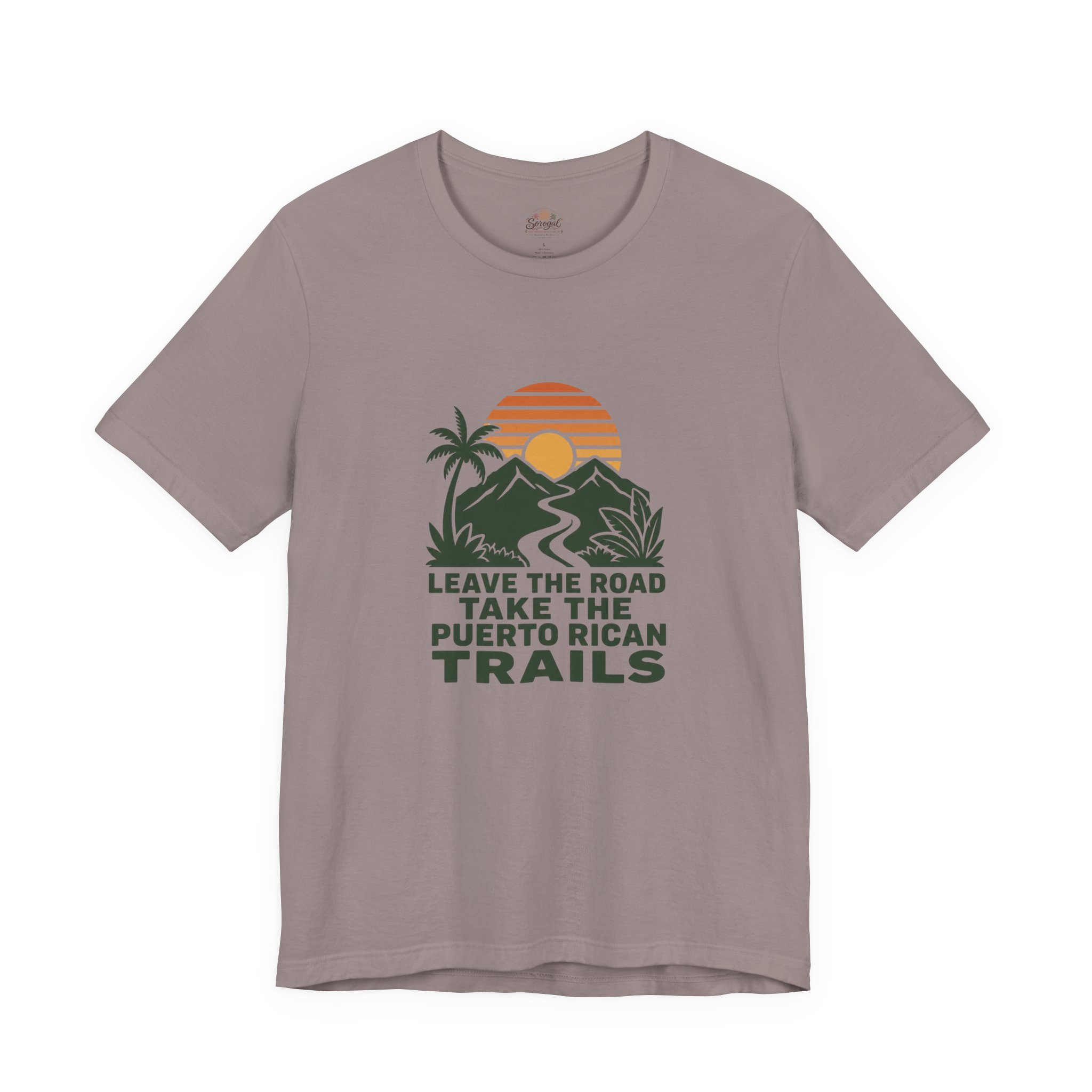 Puerto Rican Trails T-Shirt – Retro Hiking Adventure Tee - Image 3
