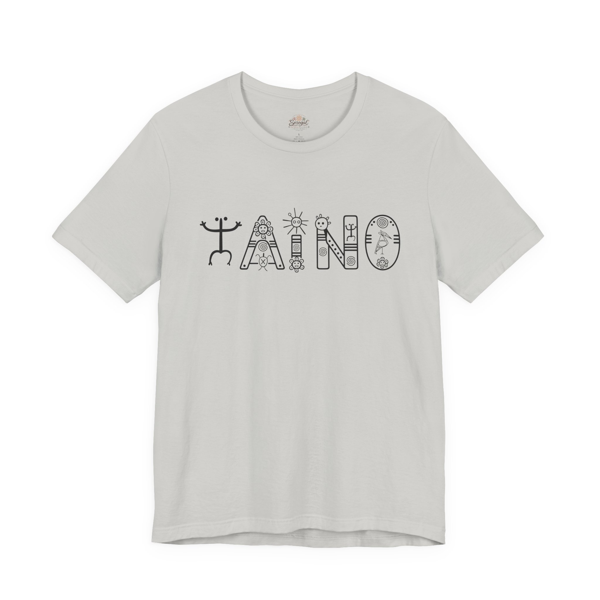 Taíno Tribal Glyphs T-Shirt — Puerto Rican Heritage Graphic Tee - Image 4
